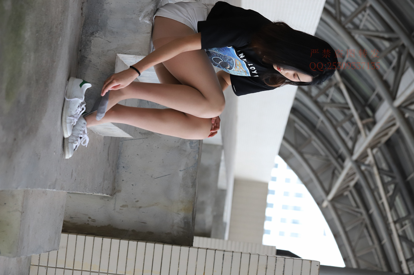 图片[10]-大西瓜爱牙膏-2018 7.8月活动 模特2（二） 贝壳头户外肉丝+船袜 (2)[115P] – 速更版-美库