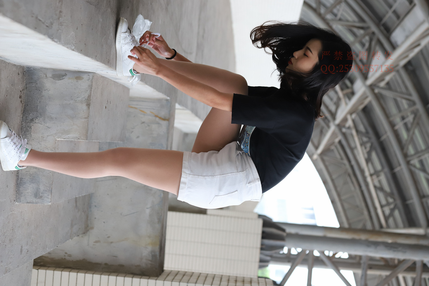 图片[35]-大西瓜爱牙膏-2018 7.8月活动 模特2（二） 贝壳头户外肉丝+船袜 (1)[124P] – 速更版-美库