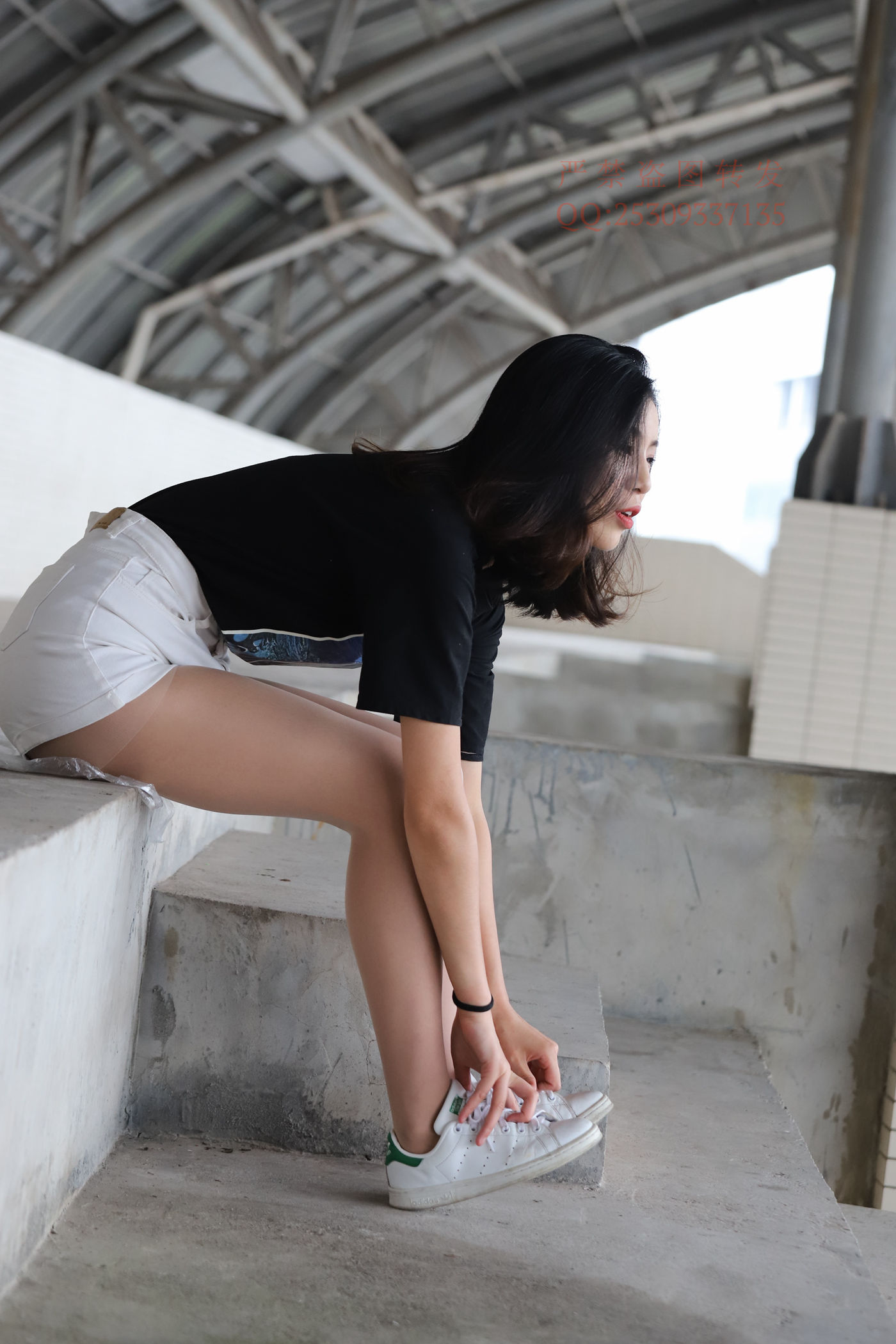 图片[42]-大西瓜爱牙膏-2018 7.8月活动 模特2（二） 贝壳头户外肉丝+船袜 (1)[124P] – 速更版-美库