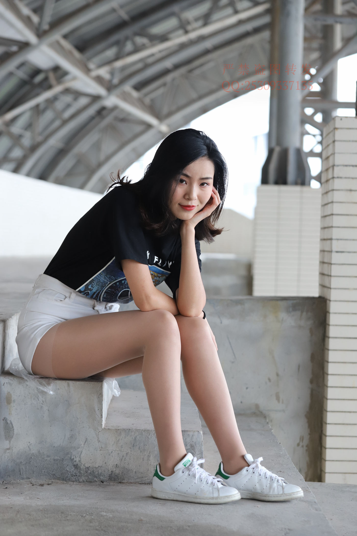 图片[43]-大西瓜爱牙膏-2018 7.8月活动 模特2（二） 贝壳头户外肉丝+船袜 (1)[124P] – 速更版-美库