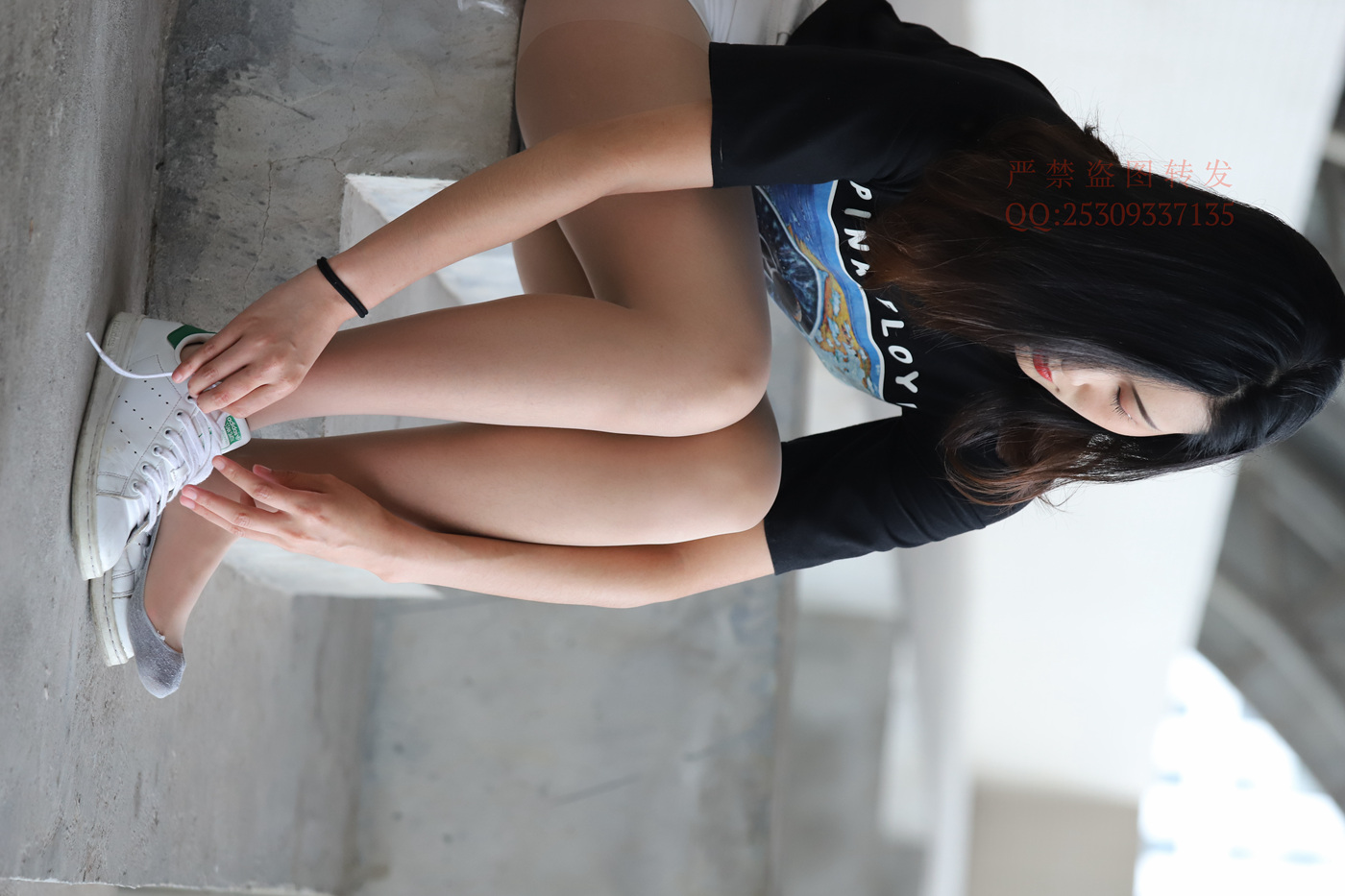 图片[23]-大西瓜爱牙膏-2018 7.8月活动 模特2（二） 贝壳头户外肉丝+船袜 (2)[115P] – 速更版-美库