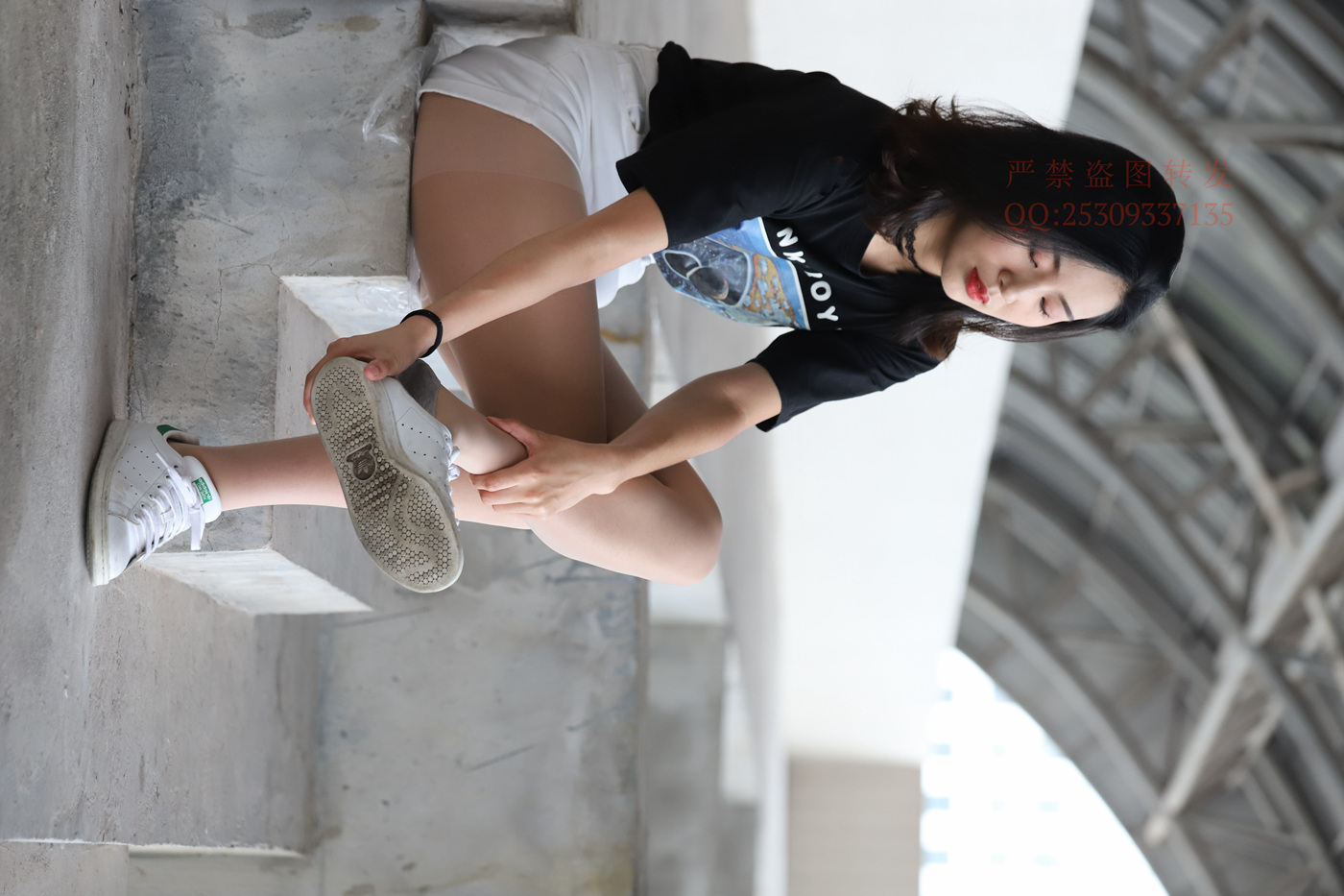 图片[55]-大西瓜爱牙膏-2018 7.8月活动 模特2（二） 贝壳头户外肉丝+船袜 (1)[124P] – 速更版-美库