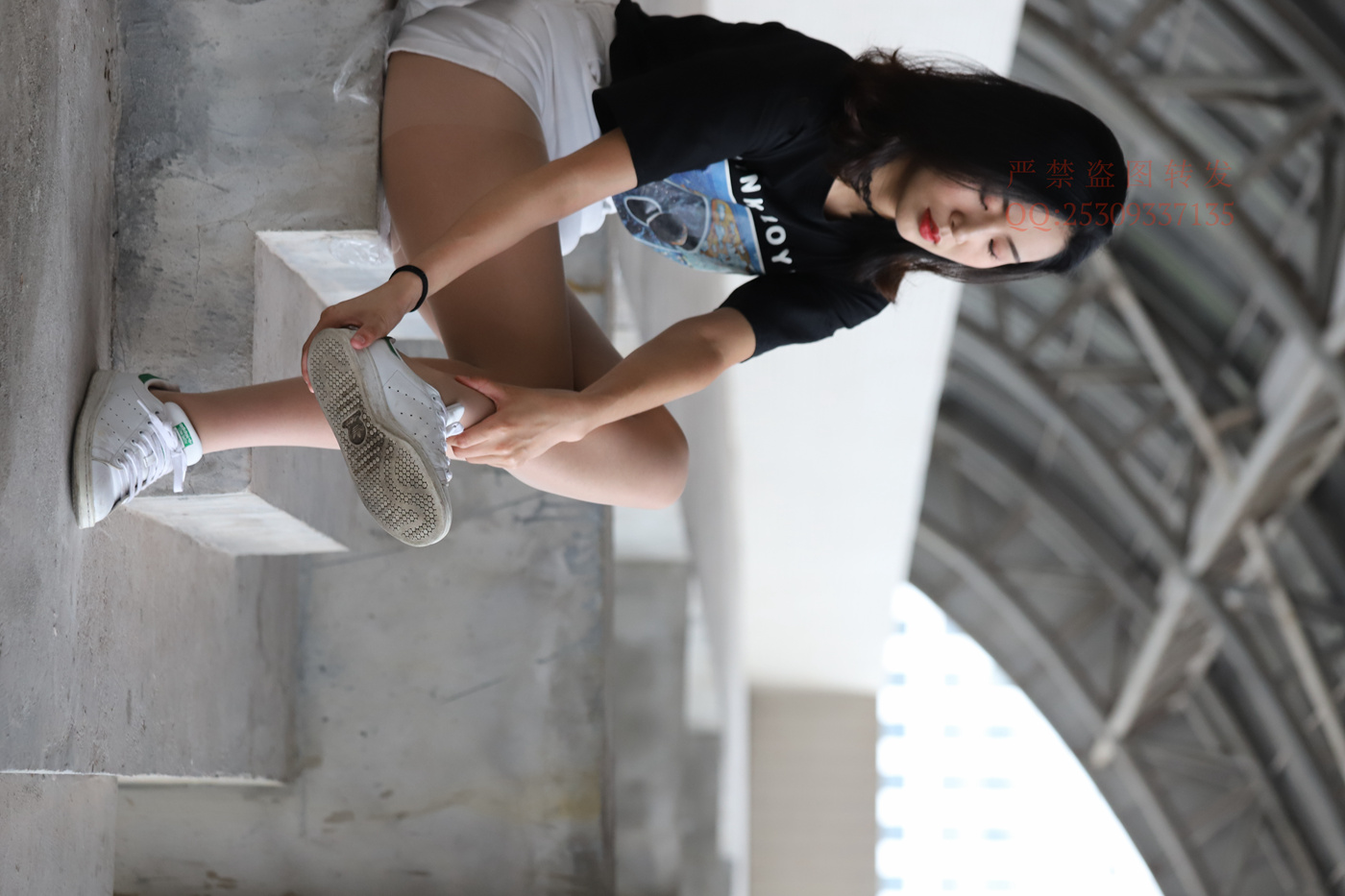 图片[54]-大西瓜爱牙膏-2018 7.8月活动 模特2（二） 贝壳头户外肉丝+船袜 (1)[124P] – 速更版-美库