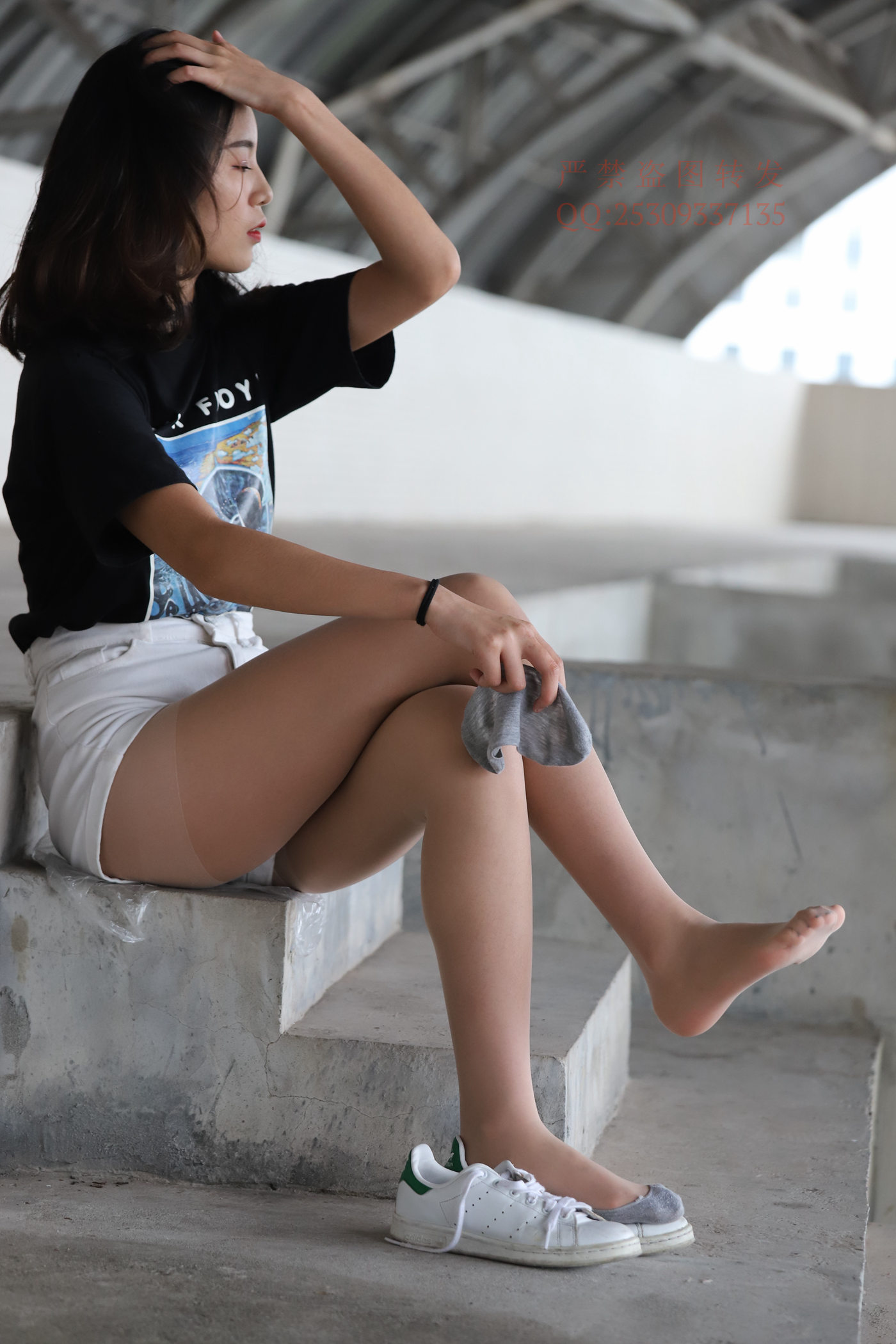 图片[101]-大西瓜爱牙膏-2018 7.8月活动 模特2（二） 贝壳头户外肉丝+船袜 (1)[124P] – 速更版-美库