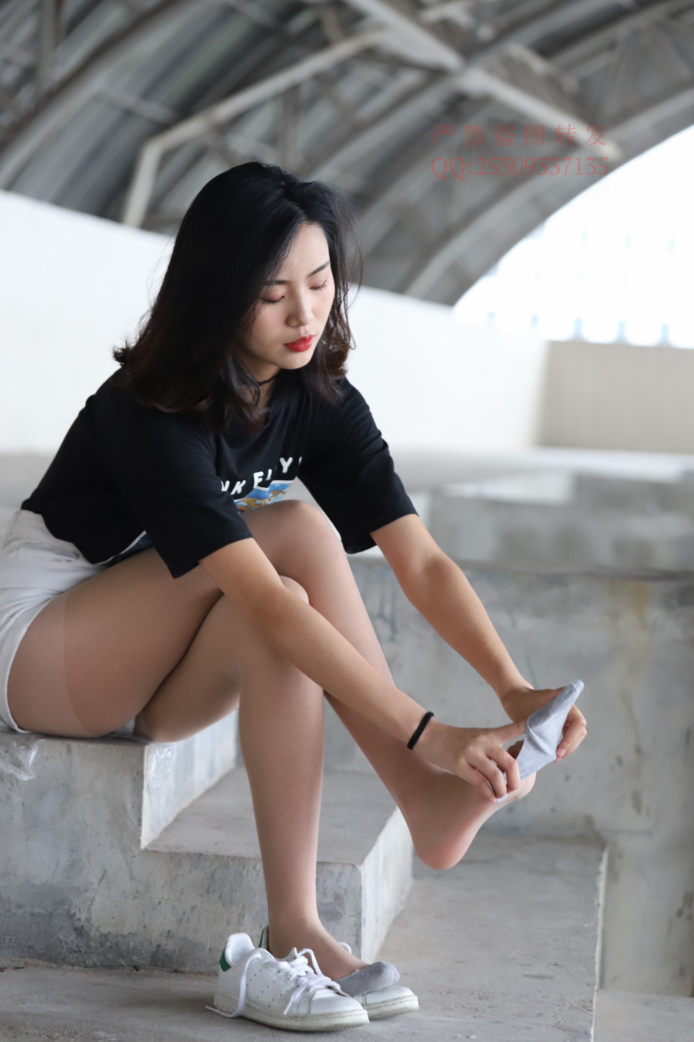 图片[103]-大西瓜爱牙膏-2018 7.8月活动 模特2（二） 贝壳头户外肉丝+船袜 (1)[124P] – 速更版-美库