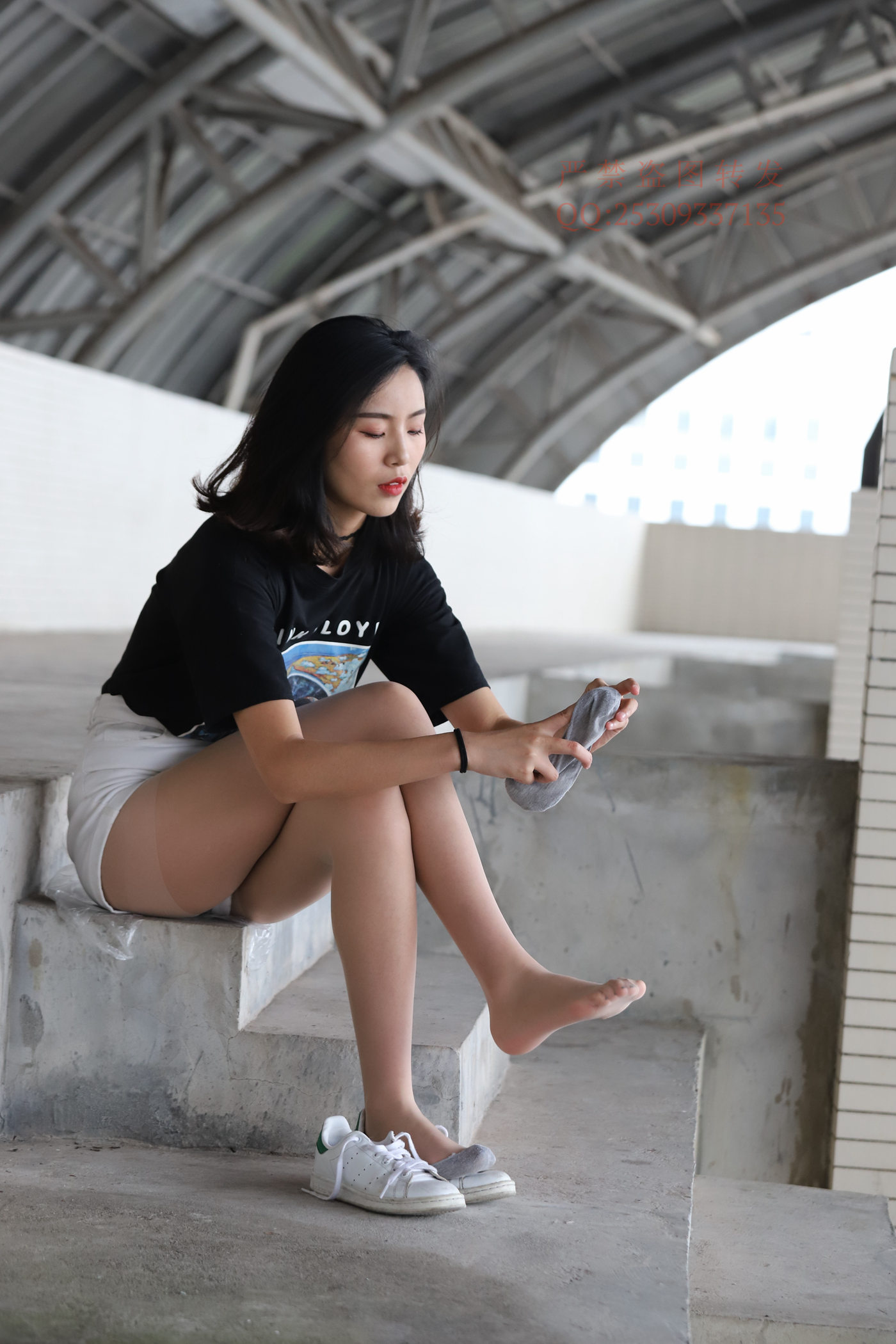 图片[102]-大西瓜爱牙膏-2018 7.8月活动 模特2（二） 贝壳头户外肉丝+船袜 (1)[124P] – 速更版-美库