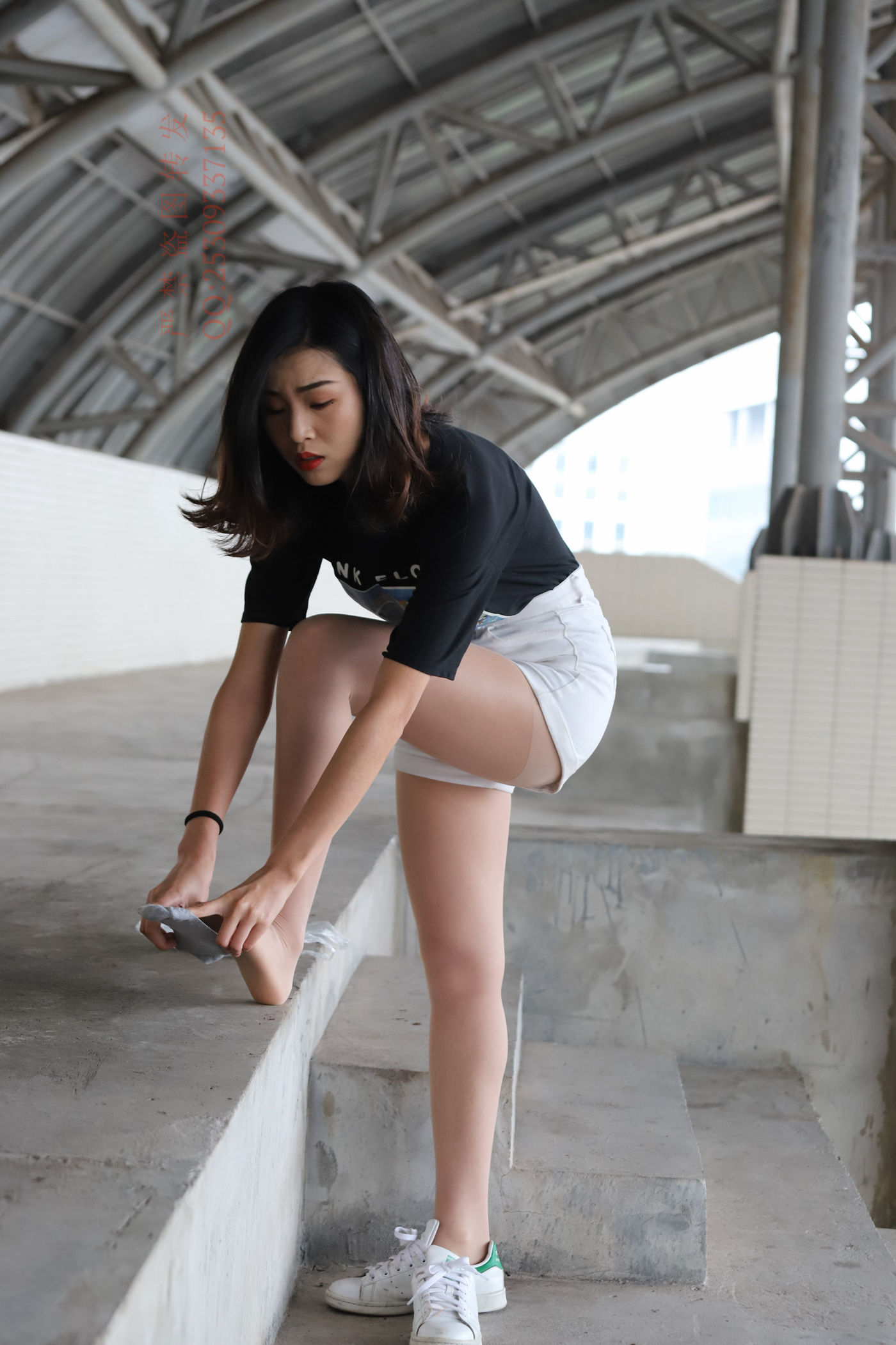 图片[124]-大西瓜爱牙膏-2018 7.8月活动 模特2（二） 贝壳头户外肉丝+船袜 (1)[124P] – 速更版-美库