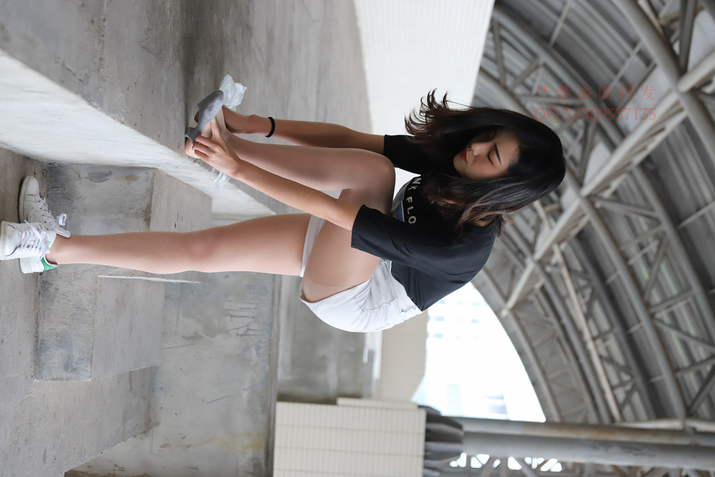 图片[125]-大西瓜爱牙膏-2018 7.8月活动 模特2（二） 贝壳头户外肉丝+船袜 (1)[124P] – 速更版-美库