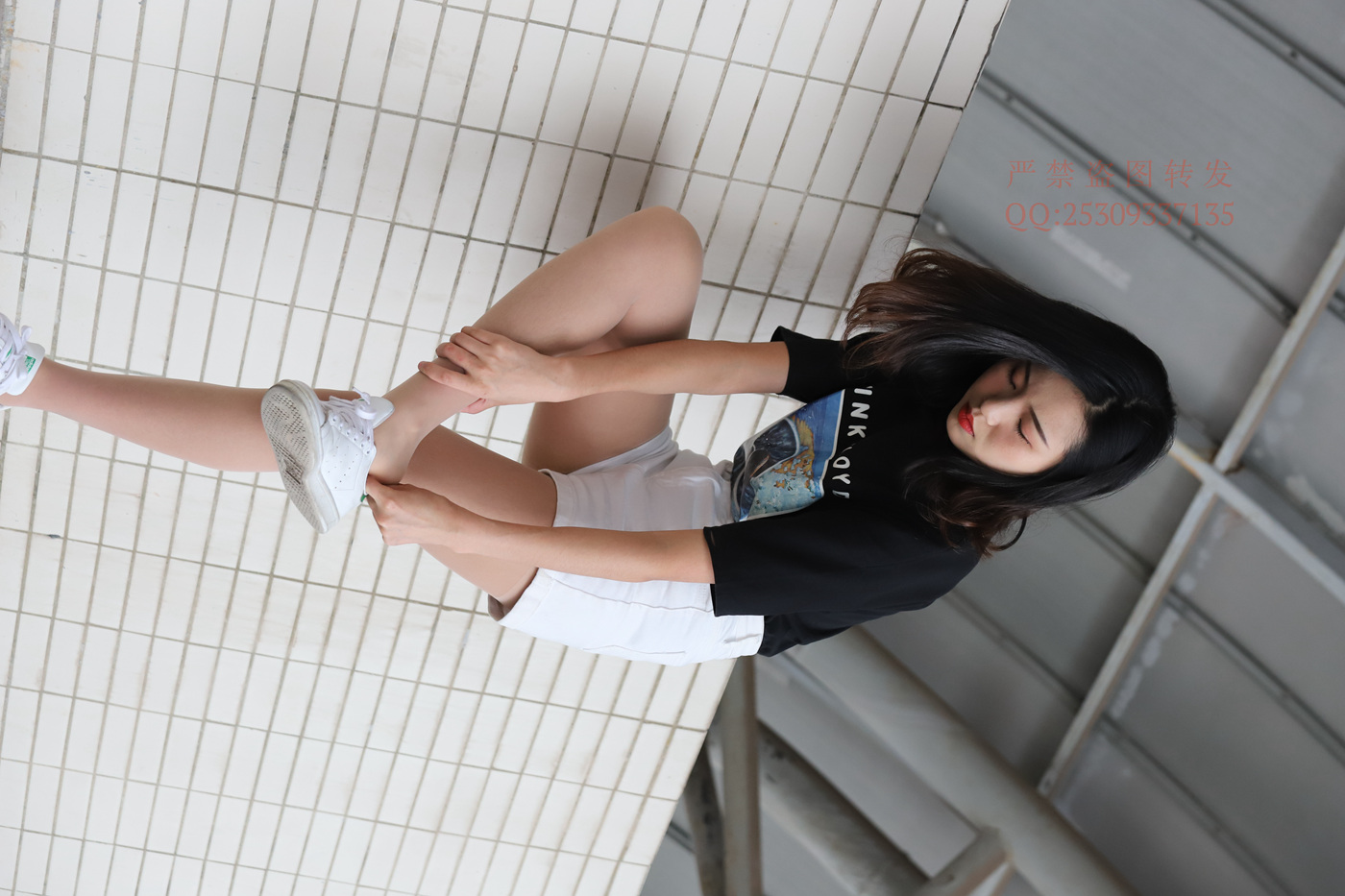 图片[99]-大西瓜爱牙膏-2018 7.8月活动 模特2（二） 贝壳头户外肉丝+船袜 (2)[115P] – 速更版-美库