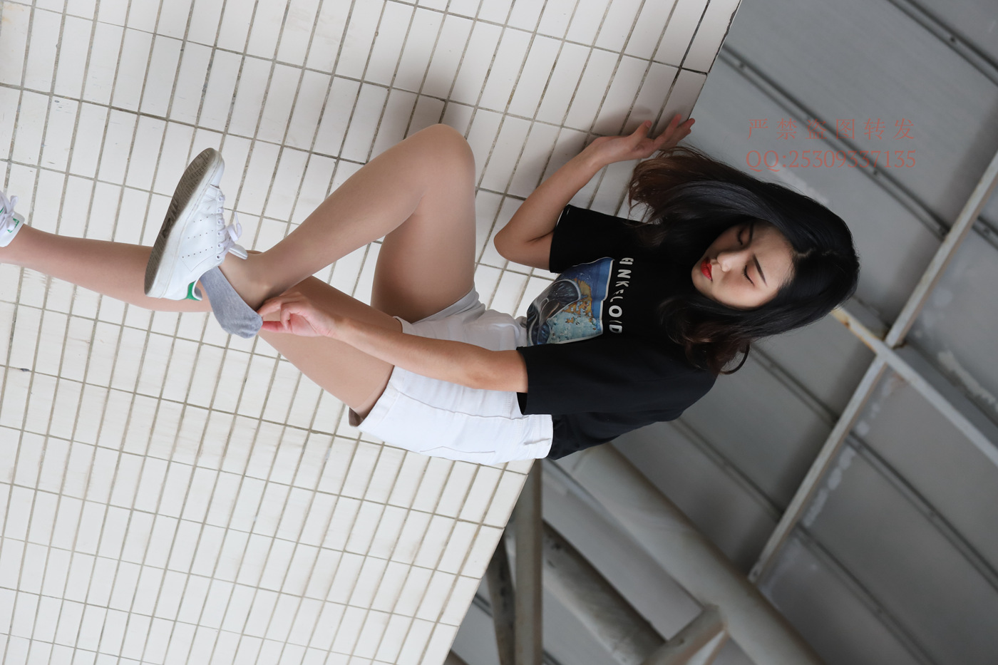 图片[101]-大西瓜爱牙膏-2018 7.8月活动 模特2（二） 贝壳头户外肉丝+船袜 (2)[115P] – 速更版-美库