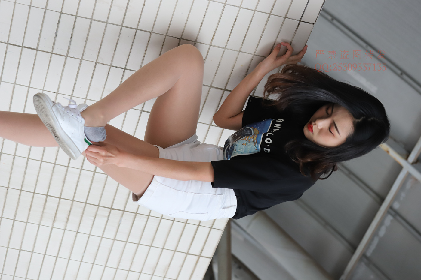 图片[108]-大西瓜爱牙膏-2018 7.8月活动 模特2（二） 贝壳头户外肉丝+船袜 (2)[115P] – 速更版-美库