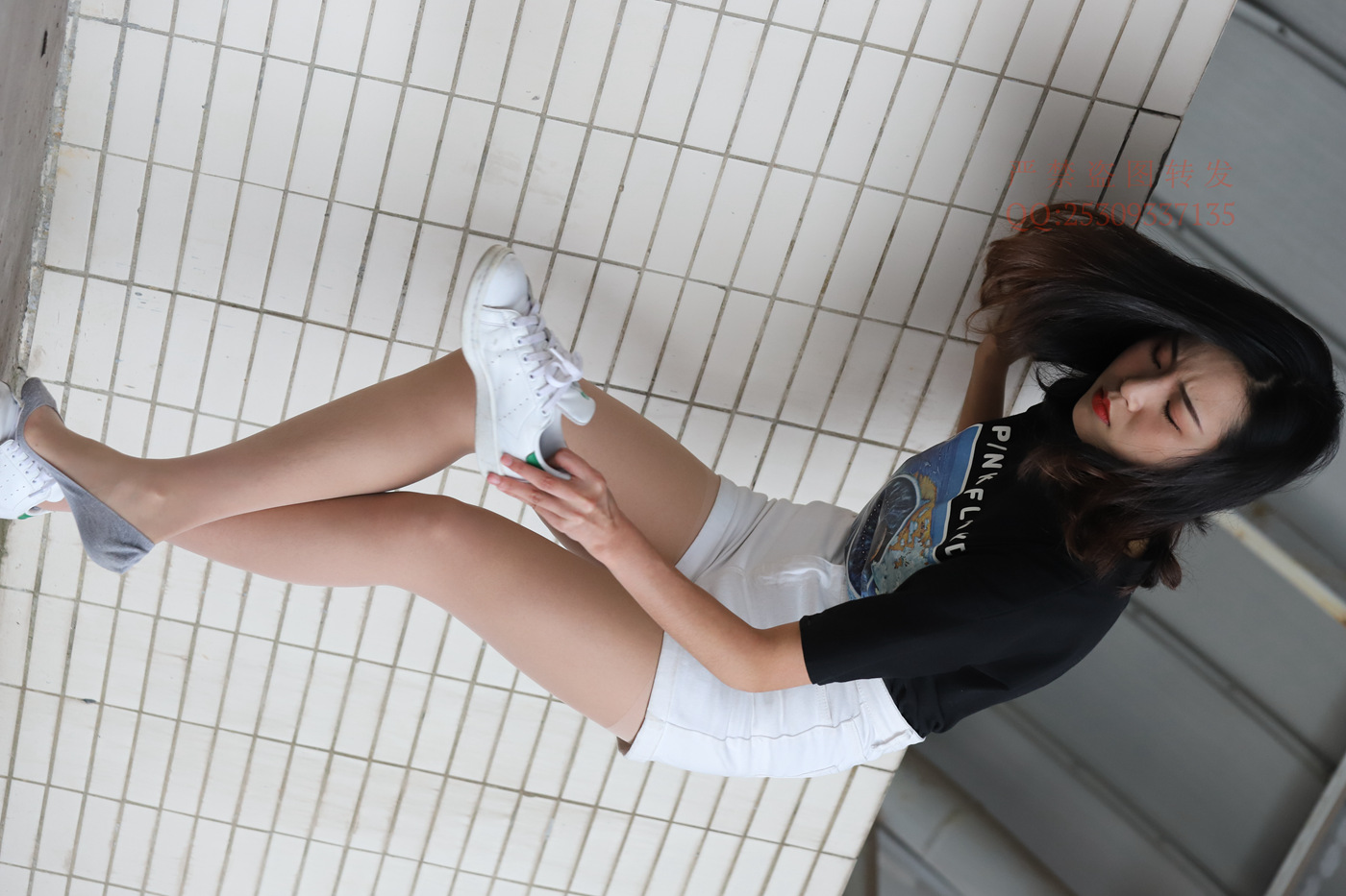 图片[112]-大西瓜爱牙膏-2018 7.8月活动 模特2（二） 贝壳头户外肉丝+船袜 (2)[115P] – 速更版-美库