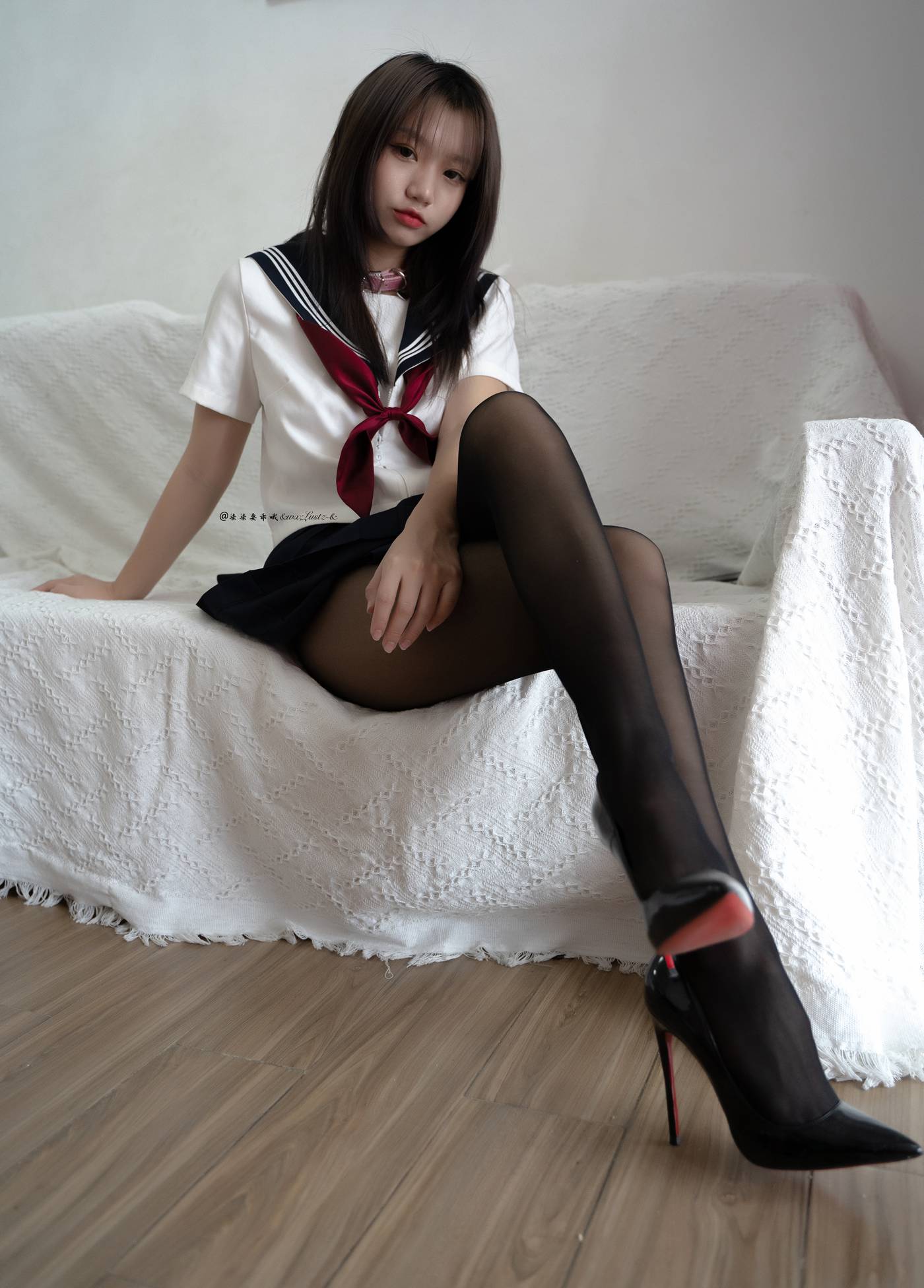 图片[42]-柒柒要乖哦 – 天台学姐[52P] – 速更版-美库