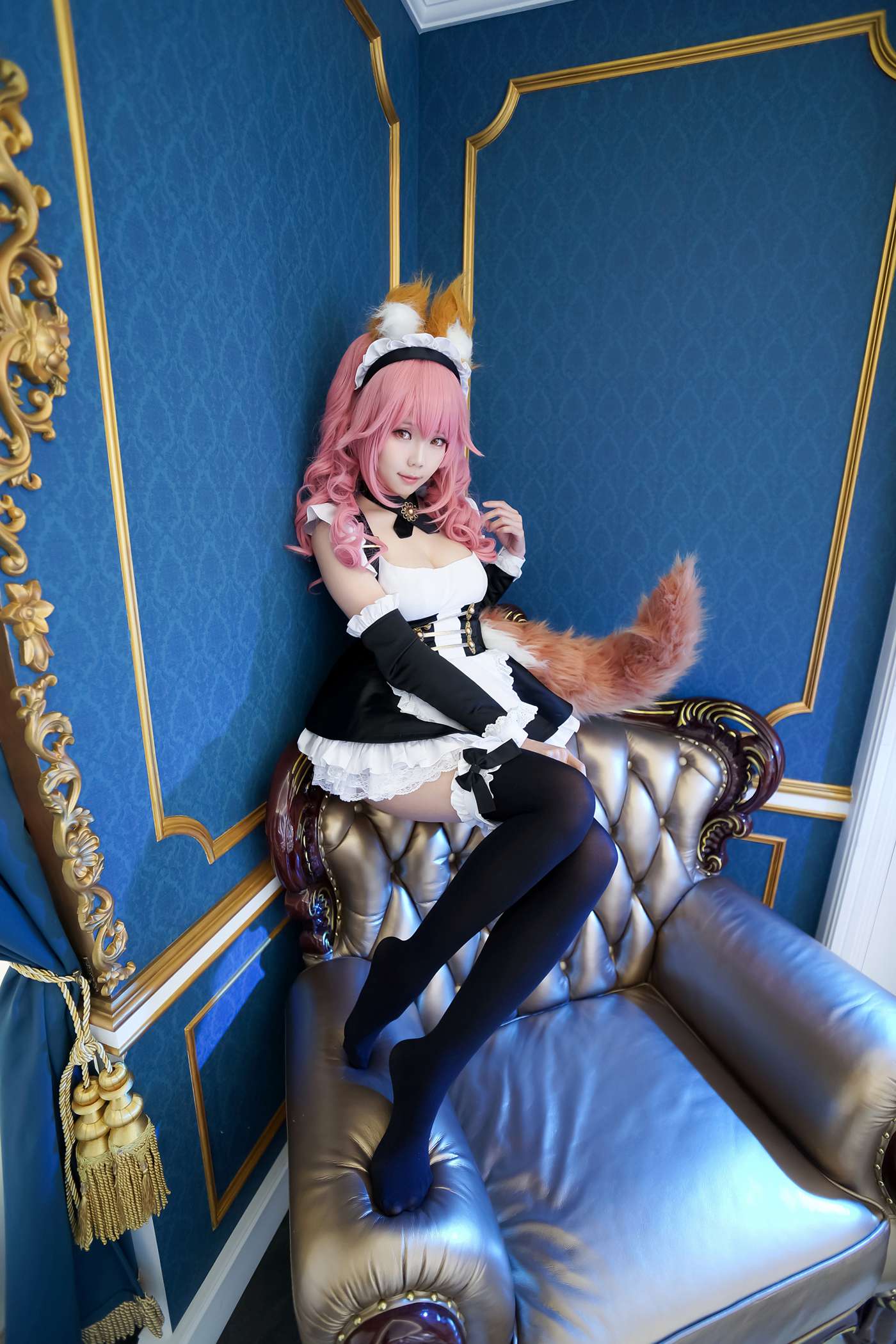 图片[45]-Ely_eee(ElyEE子) – 玉藻前女仆[45P] – 速更版-美库