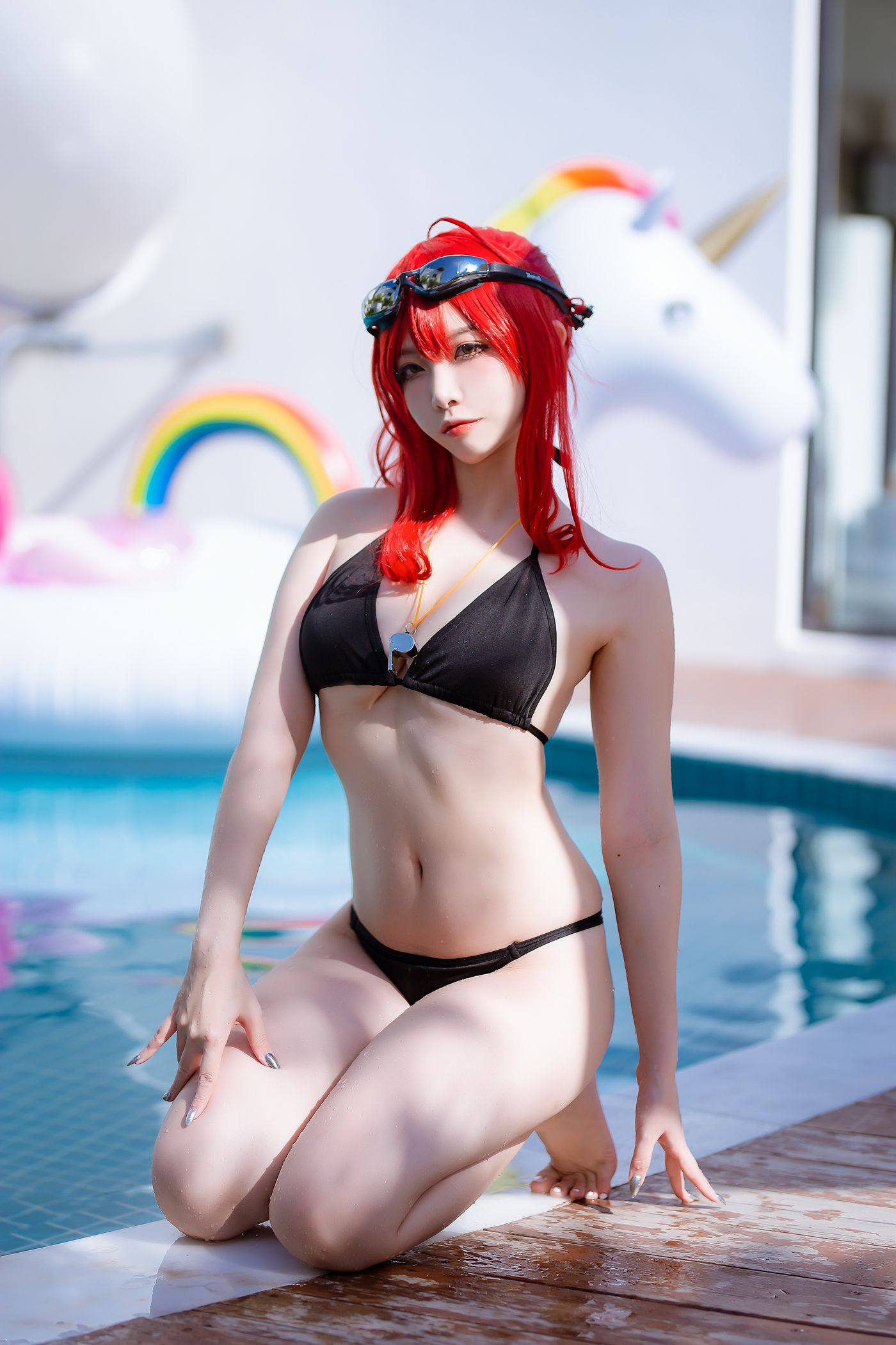 图片[14]-二佐Nisa – 碧蓝航线 扎拉泳装[14P] – 速更版-美库