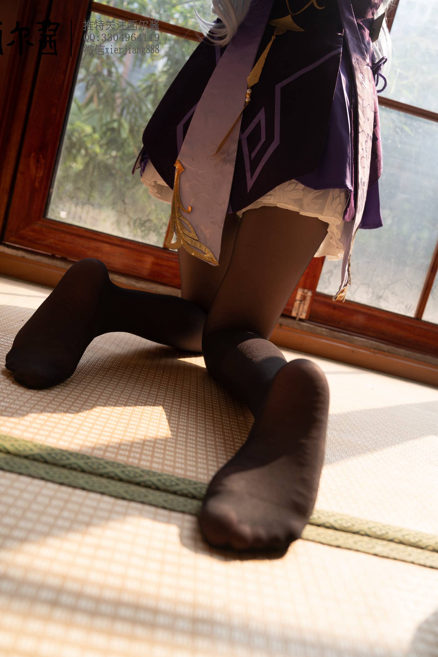 图片[64]-西尔酱 刻晴黑丝[104P] – 速更版-美库