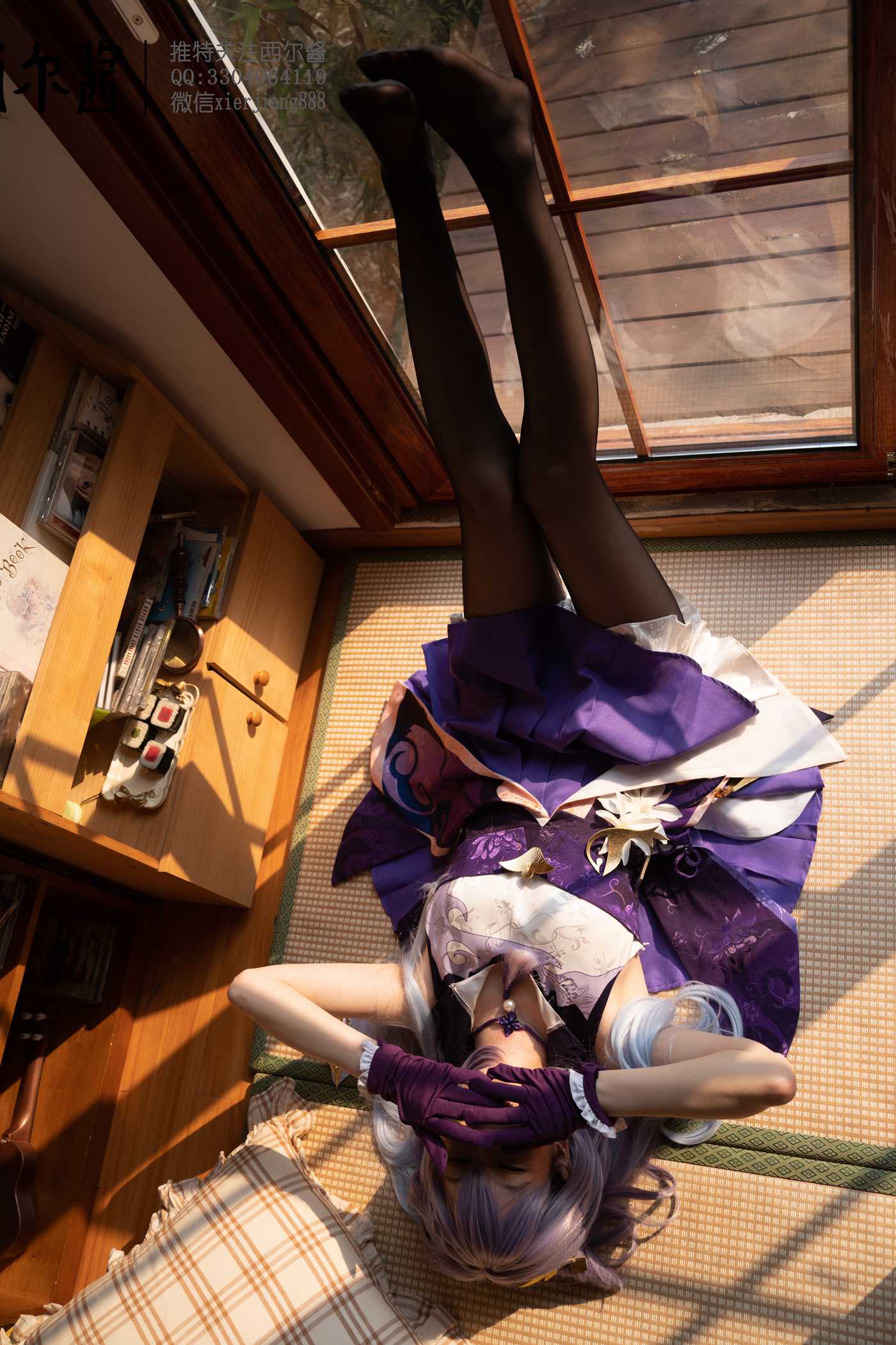 图片[67]-西尔酱 刻晴黑丝[104P] – 速更版-美库