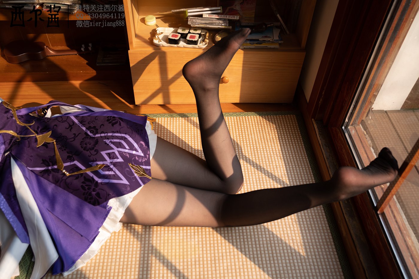 图片[71]-西尔酱 刻晴黑丝[104P] – 速更版-美库