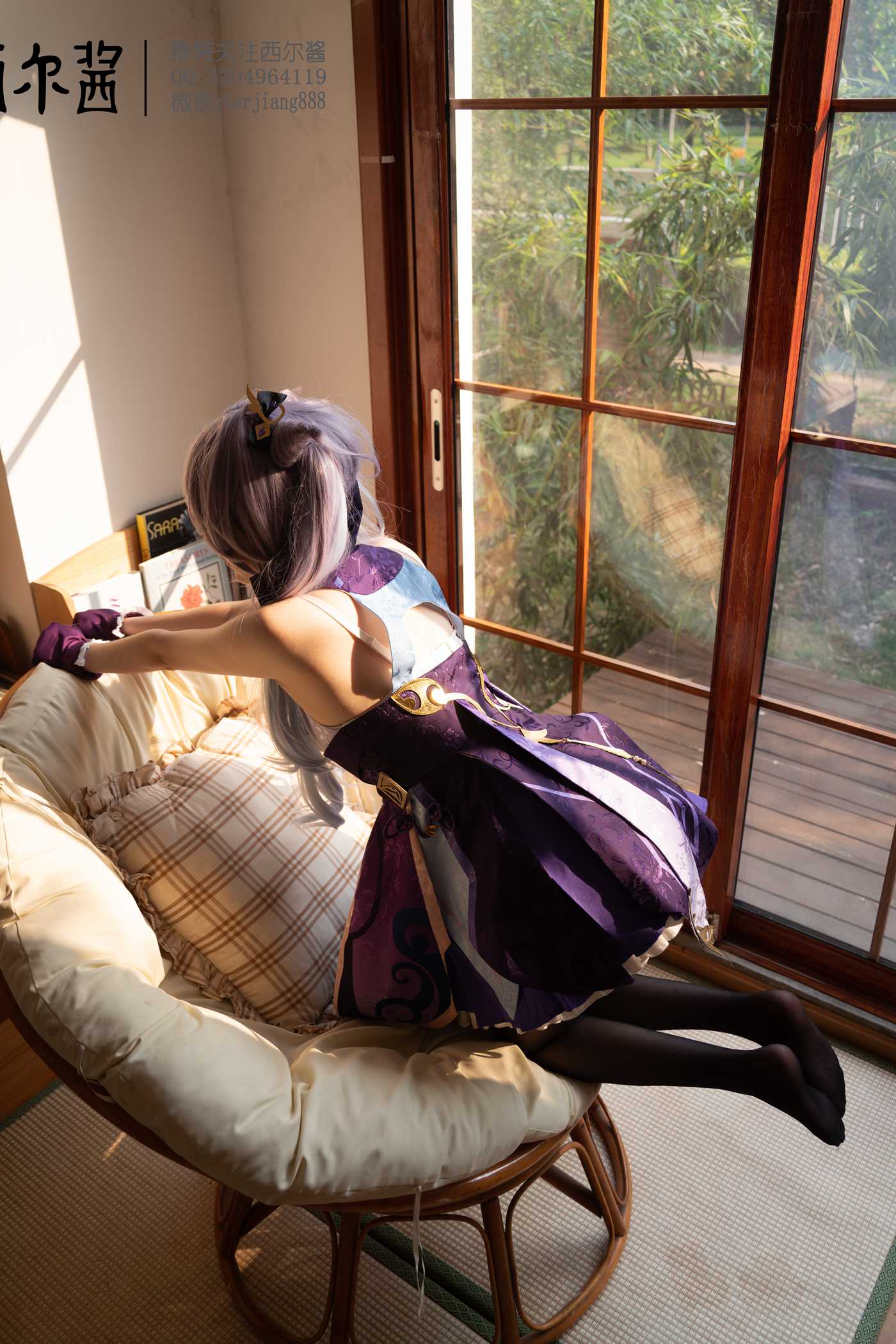 图片[86]-西尔酱 刻晴黑丝[104P] – 速更版-美库