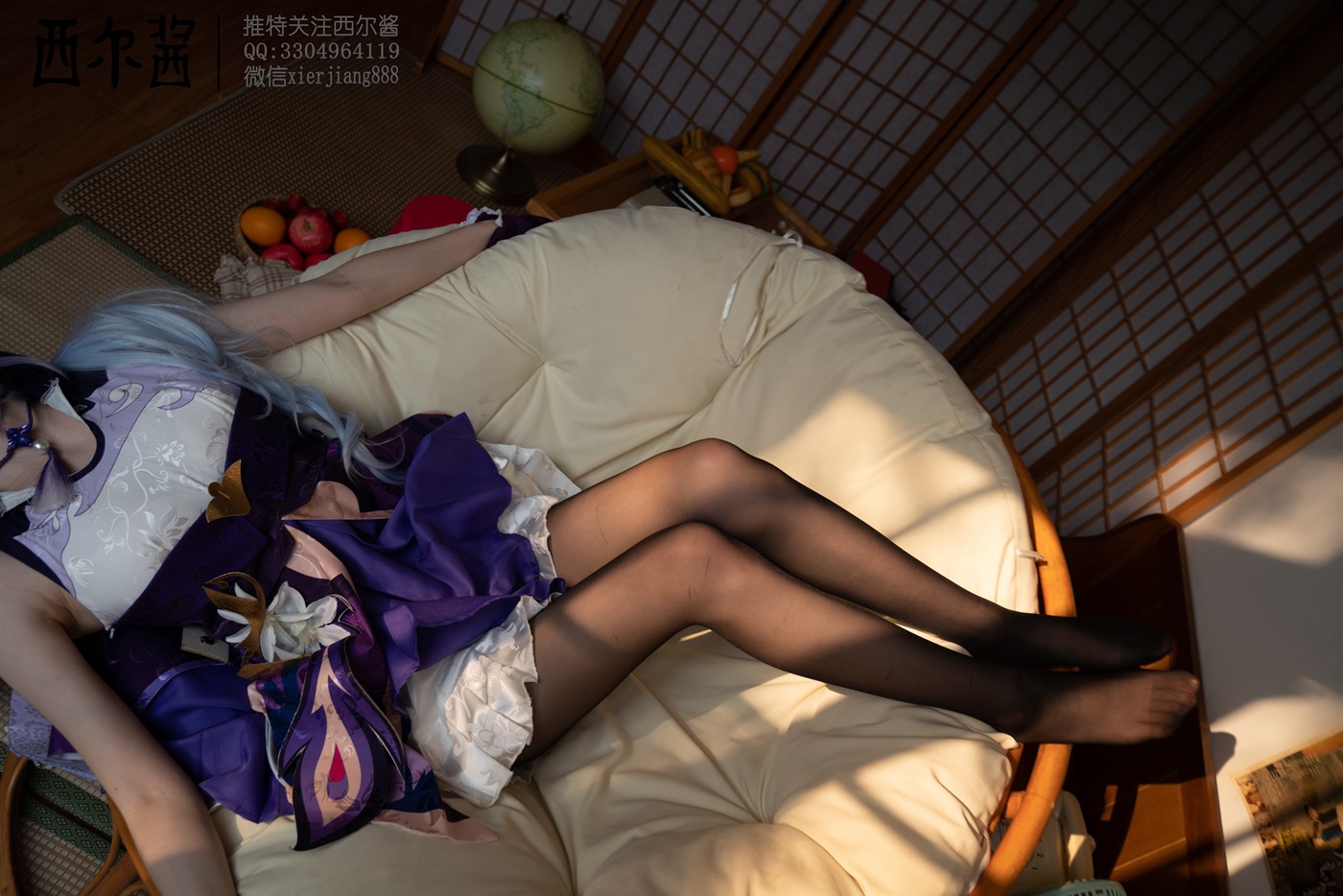 图片[94]-西尔酱 刻晴黑丝[104P] – 速更版-美库