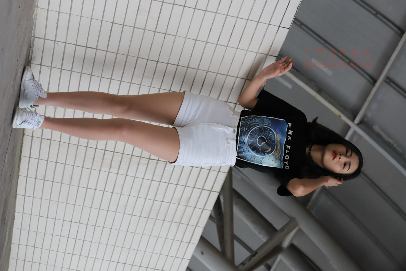 图片[12]-大西瓜爱牙膏-2018 7.8月活动 模特2（二） 贝壳头户外肉丝+船袜 (3)[150P] – 速更版-美库