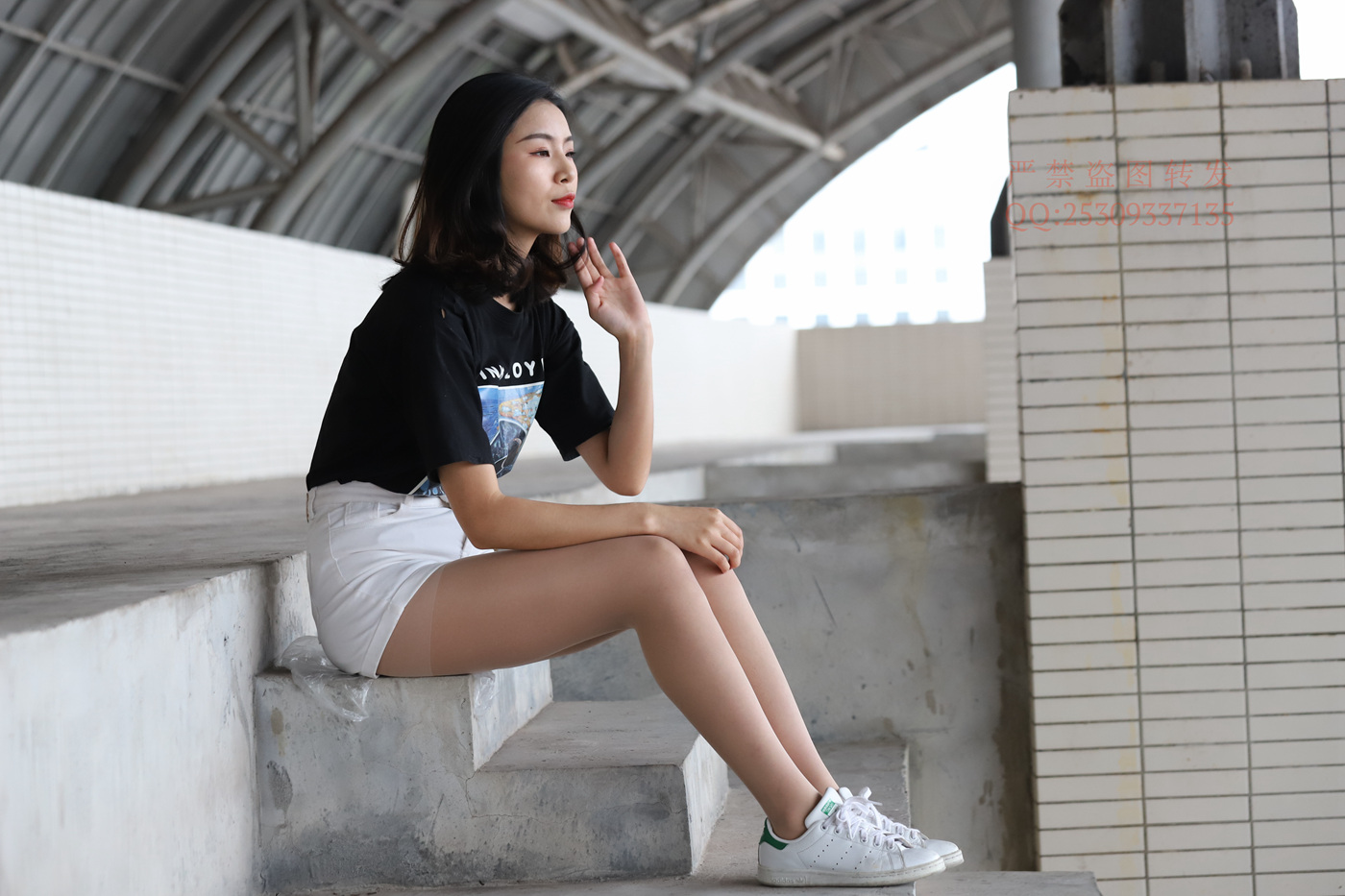 图片[13]-大西瓜爱牙膏-2018 7.8月活动 模特2（二） 贝壳头户外肉丝+船袜 (3)[150P] – 速更版-美库