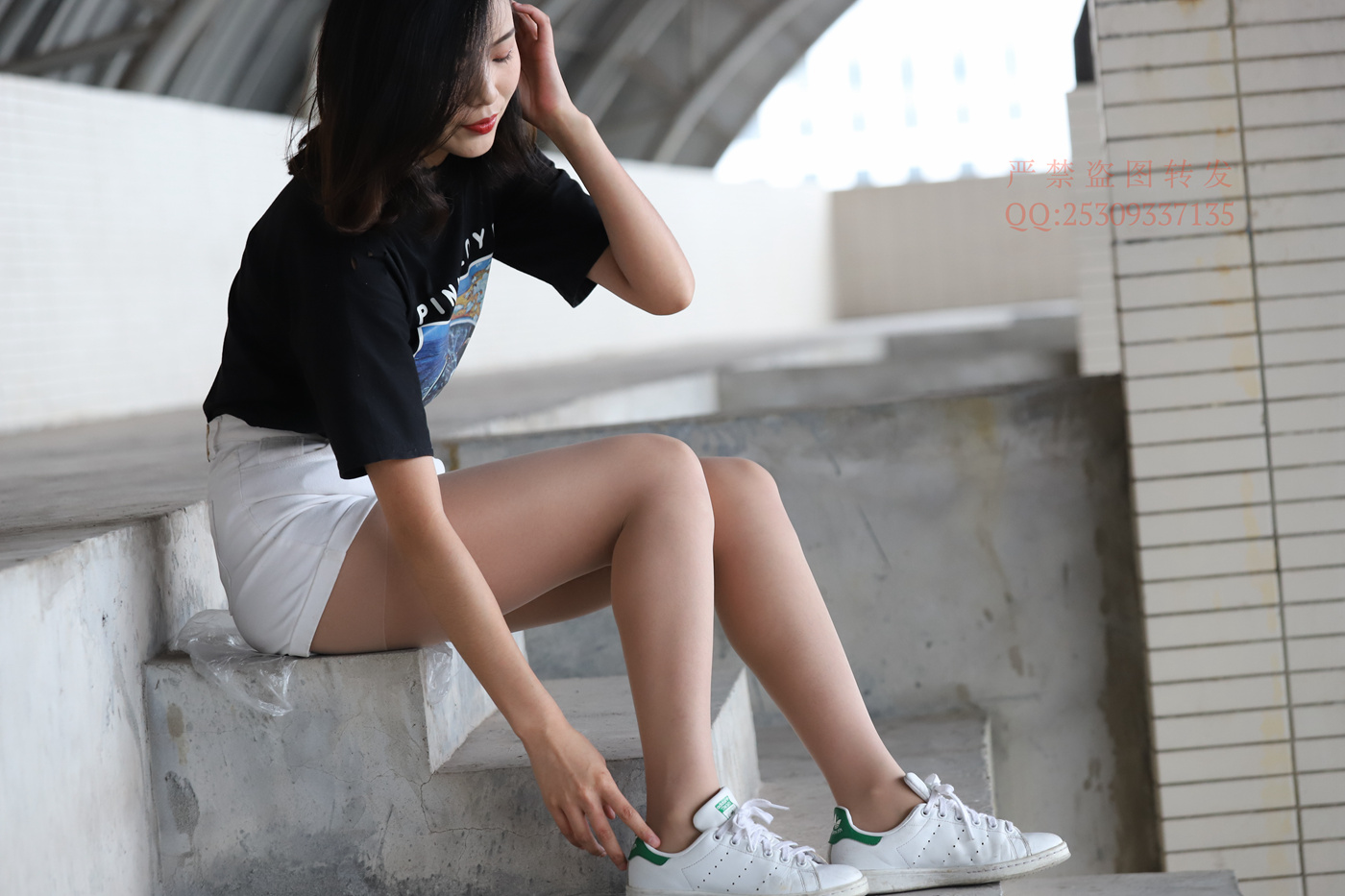 图片[15]-大西瓜爱牙膏-2018 7.8月活动 模特2（二） 贝壳头户外肉丝+船袜 (3)[150P] – 速更版-美库