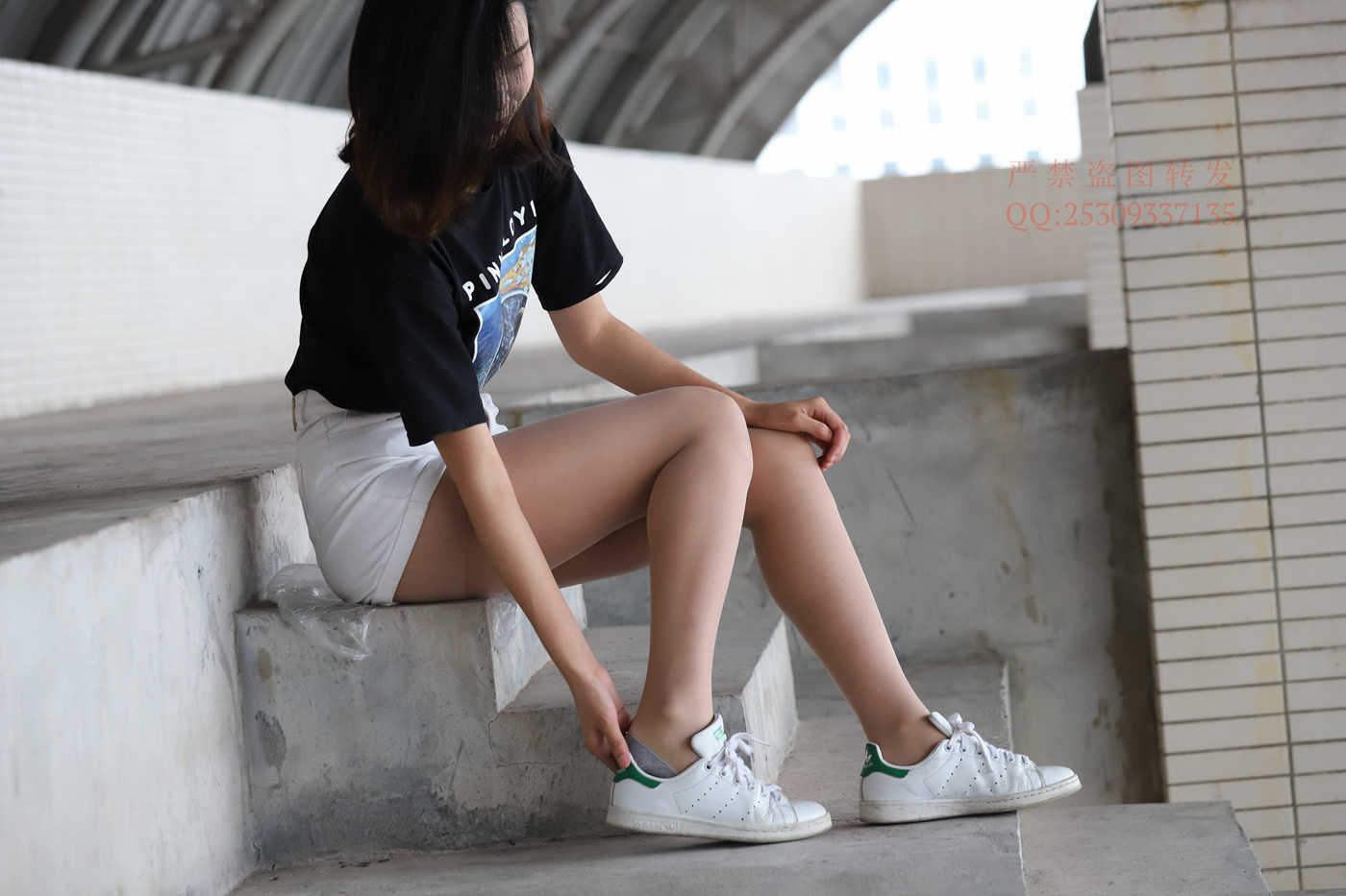 图片[17]-大西瓜爱牙膏-2018 7.8月活动 模特2（二） 贝壳头户外肉丝+船袜 (3)[150P] – 速更版-美库