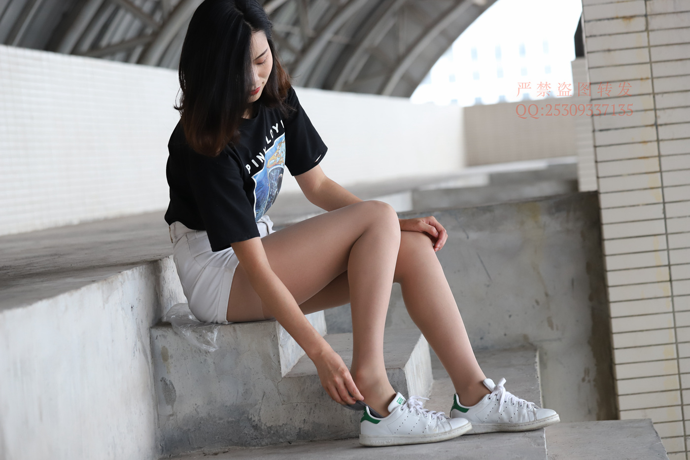 图片[21]-大西瓜爱牙膏-2018 7.8月活动 模特2（二） 贝壳头户外肉丝+船袜 (3)[150P] – 速更版-美库