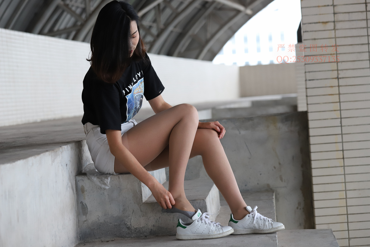 图片[22]-大西瓜爱牙膏-2018 7.8月活动 模特2（二） 贝壳头户外肉丝+船袜 (3)[150P] – 速更版-美库