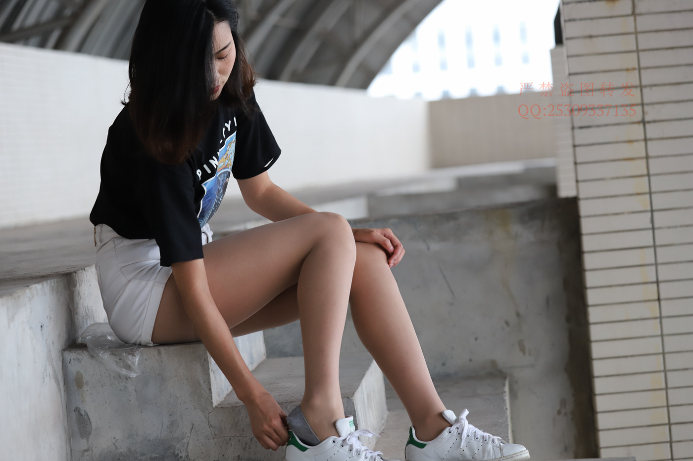 图片[32]-大西瓜爱牙膏-2018 7.8月活动 模特2（二） 贝壳头户外肉丝+船袜 (3)[150P] – 速更版-美库