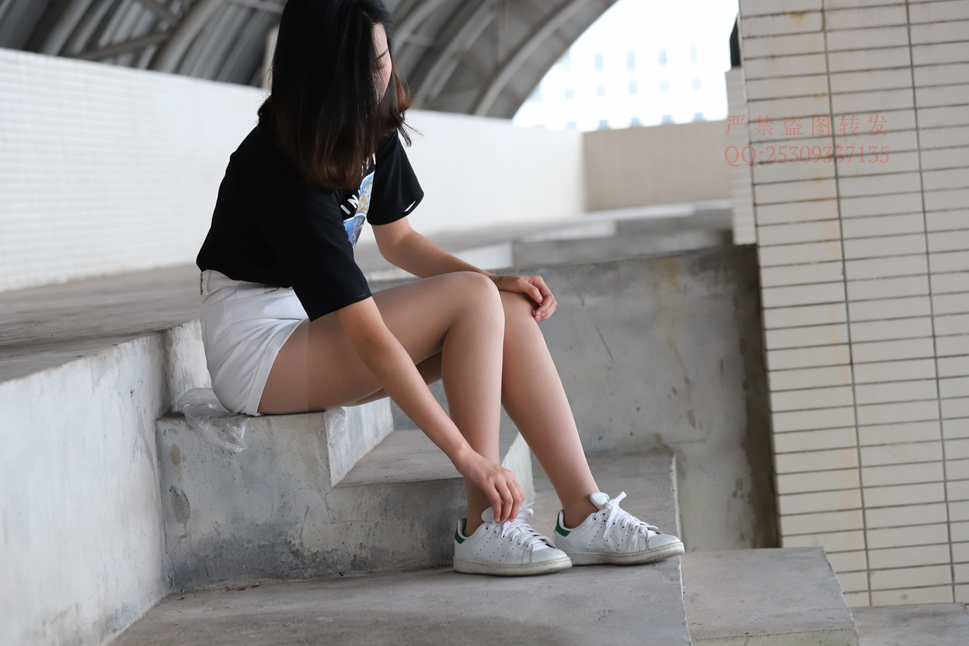 图片[34]-大西瓜爱牙膏-2018 7.8月活动 模特2（二） 贝壳头户外肉丝+船袜 (3)[150P] – 速更版-美库