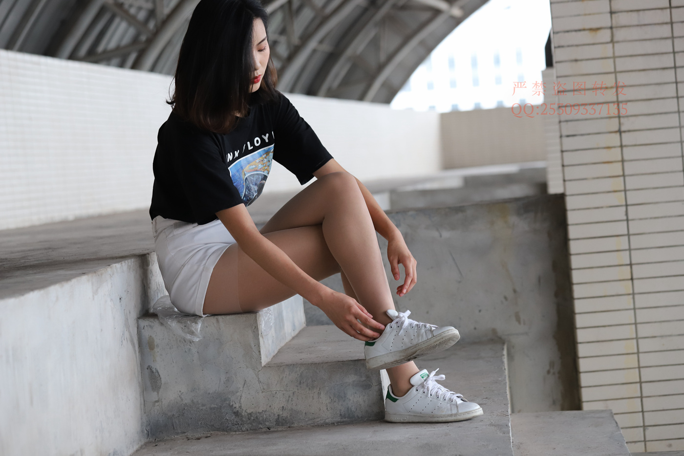 图片[37]-大西瓜爱牙膏-2018 7.8月活动 模特2（二） 贝壳头户外肉丝+船袜 (3)[150P] – 速更版-美库