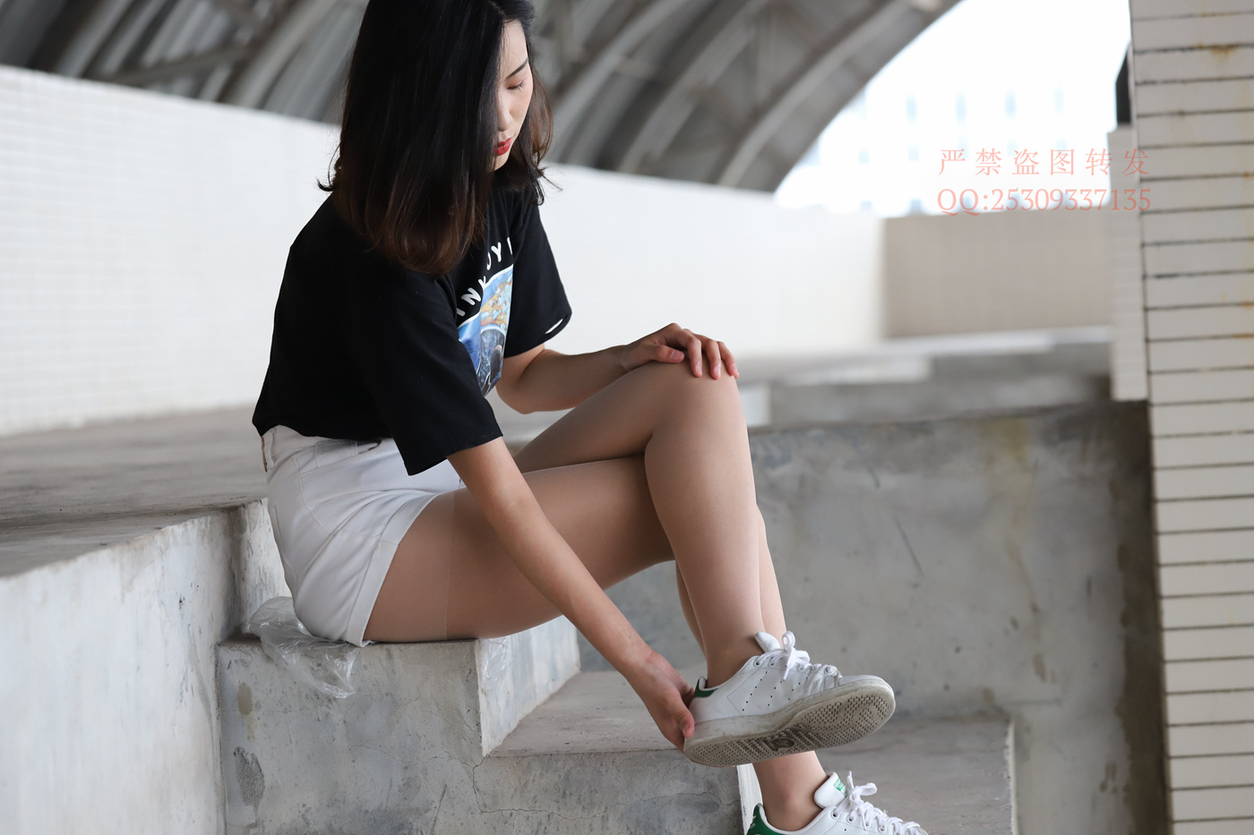 图片[40]-大西瓜爱牙膏-2018 7.8月活动 模特2（二） 贝壳头户外肉丝+船袜 (3)[150P] – 速更版-美库