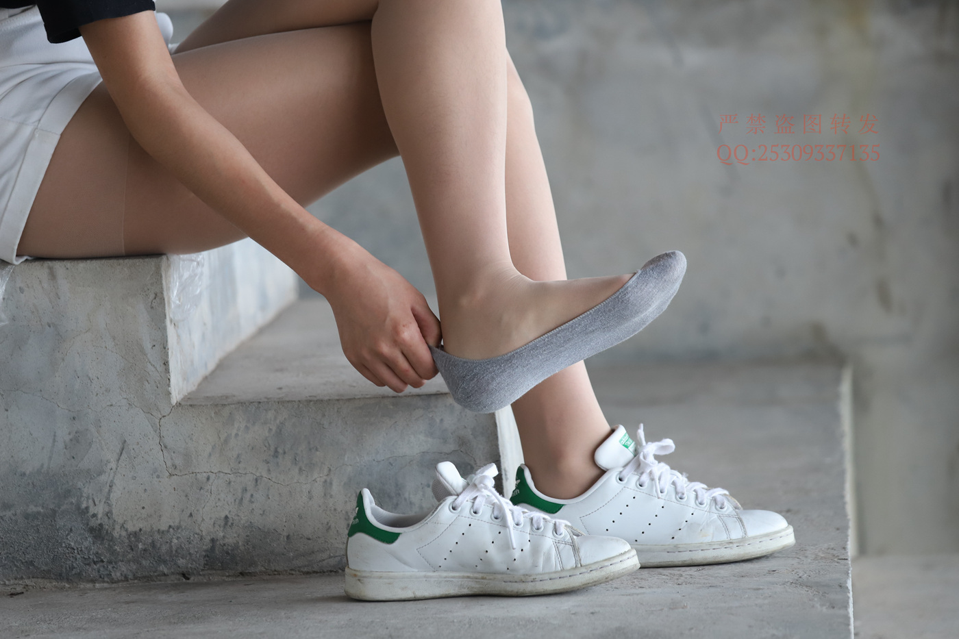 图片[47]-大西瓜爱牙膏-2018 7.8月活动 模特2（二） 贝壳头户外肉丝+船袜 (3)[150P] – 速更版-美库