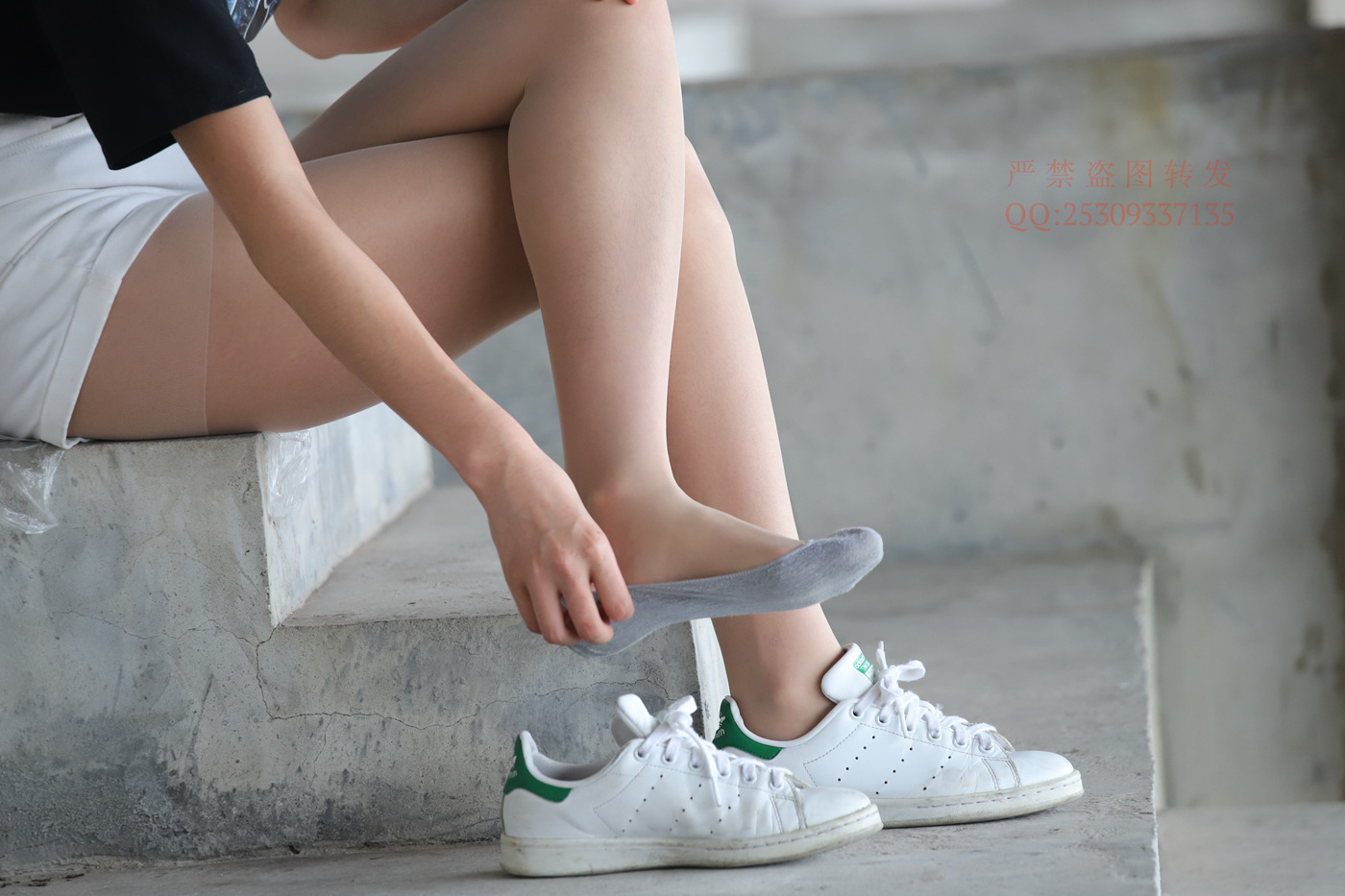 图片[46]-大西瓜爱牙膏-2018 7.8月活动 模特2（二） 贝壳头户外肉丝+船袜 (3)[150P] – 速更版-美库