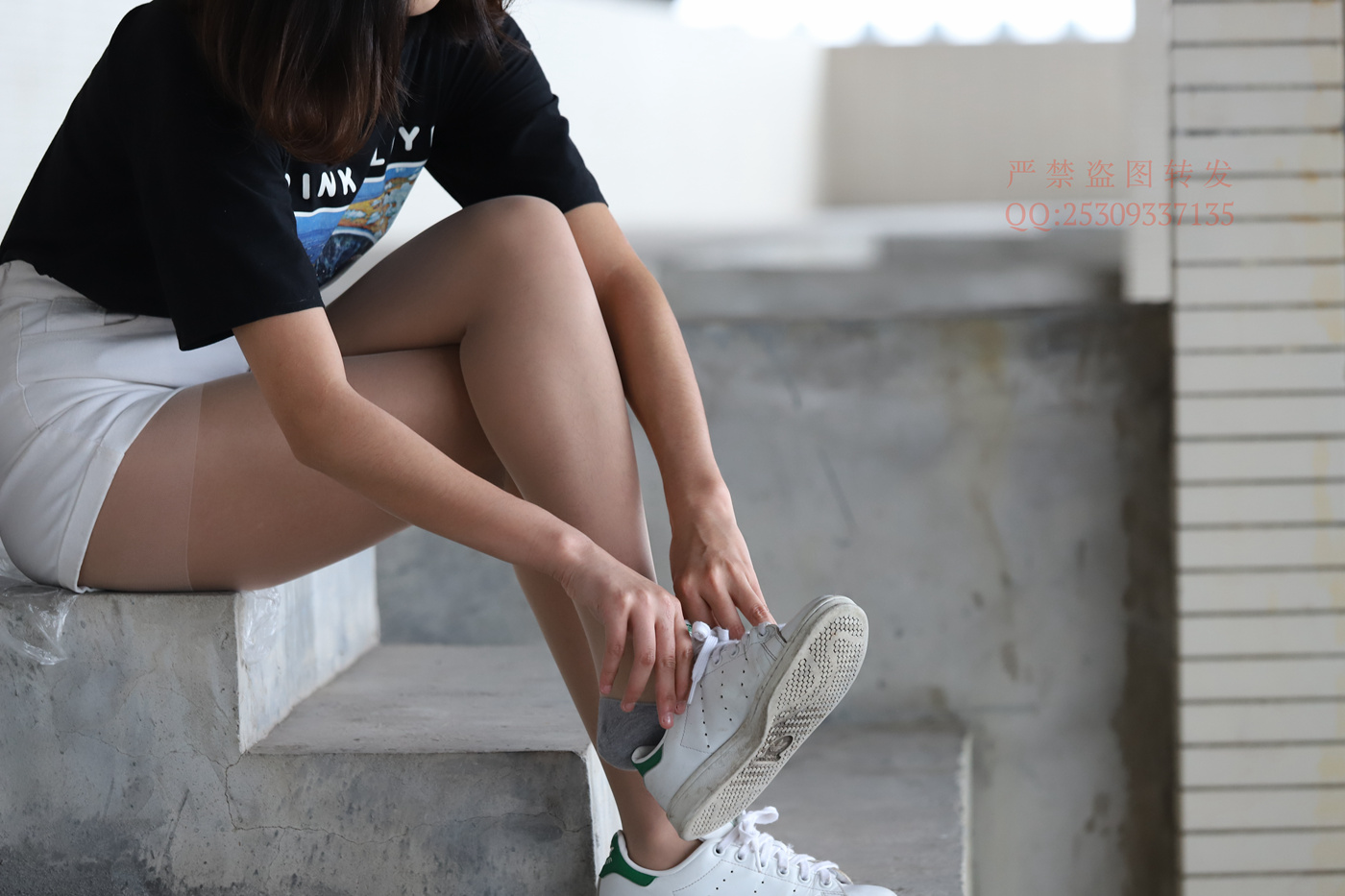 图片[52]-大西瓜爱牙膏-2018 7.8月活动 模特2（二） 贝壳头户外肉丝+船袜 (3)[150P] – 速更版-美库