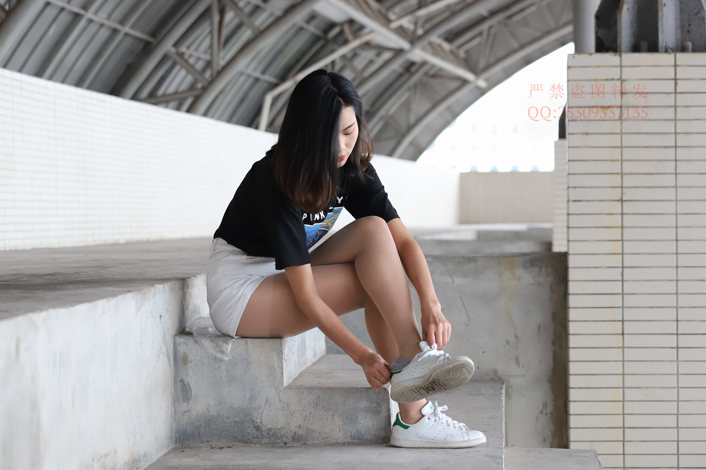 图片[56]-大西瓜爱牙膏-2018 7.8月活动 模特2（二） 贝壳头户外肉丝+船袜 (3)[150P] – 速更版-美库