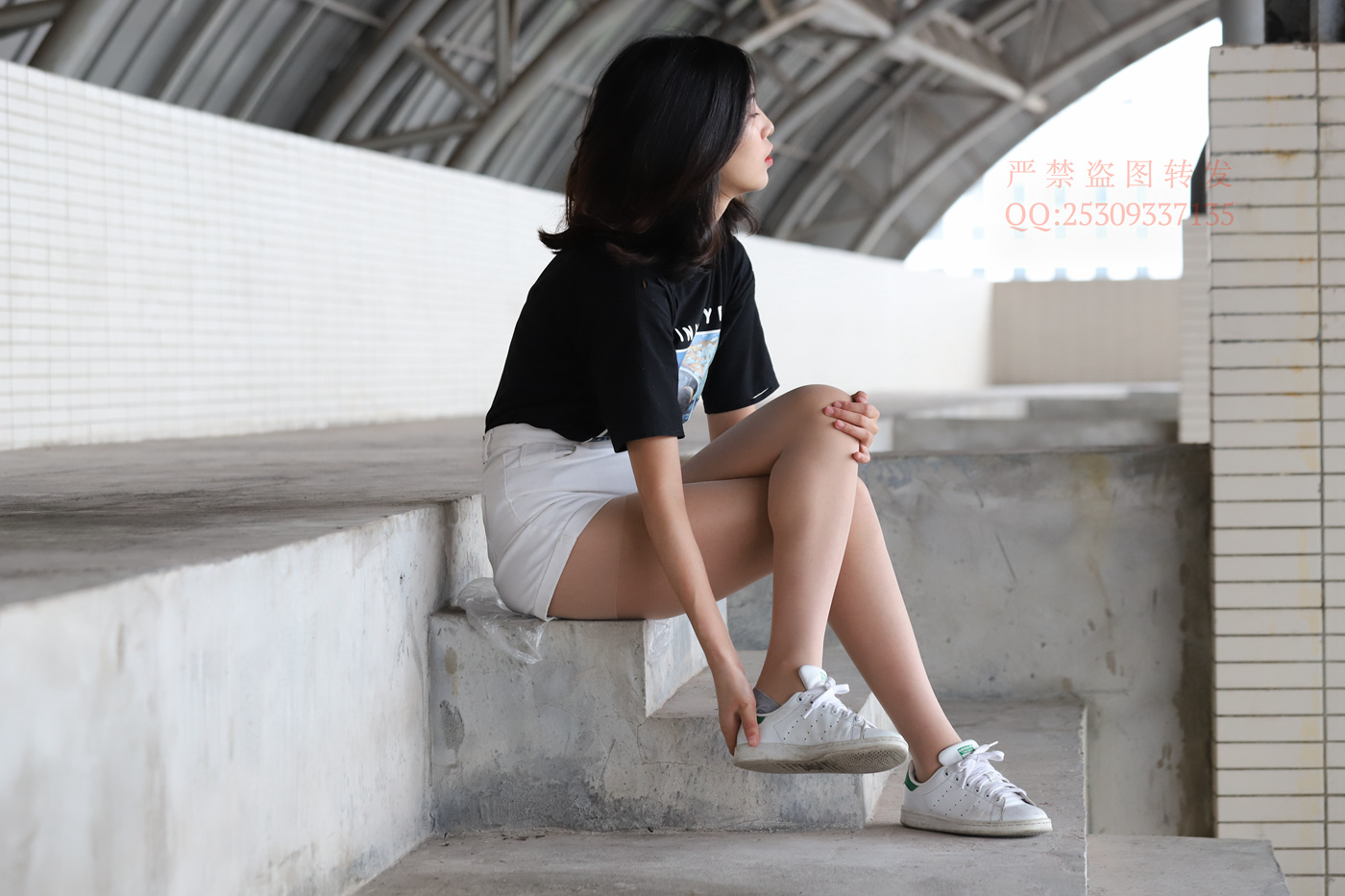 图片[58]-大西瓜爱牙膏-2018 7.8月活动 模特2（二） 贝壳头户外肉丝+船袜 (3)[150P] – 速更版-美库