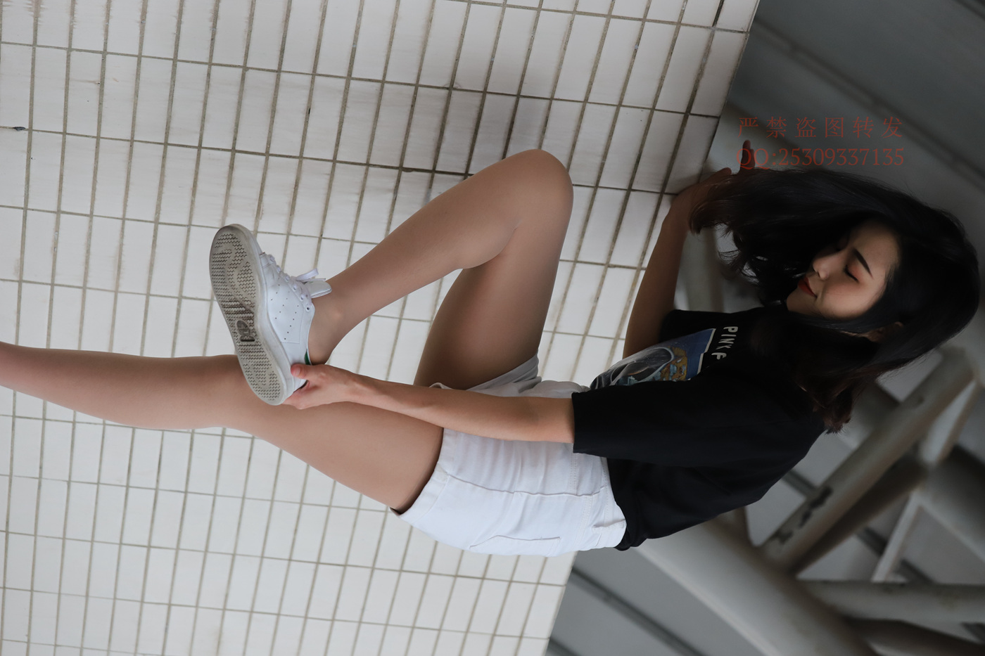 图片[23]-大西瓜爱牙膏-2018 7.8月活动 模特2（二） 贝壳头户外肉丝+船袜 (4)[97P] – 速更版-美库