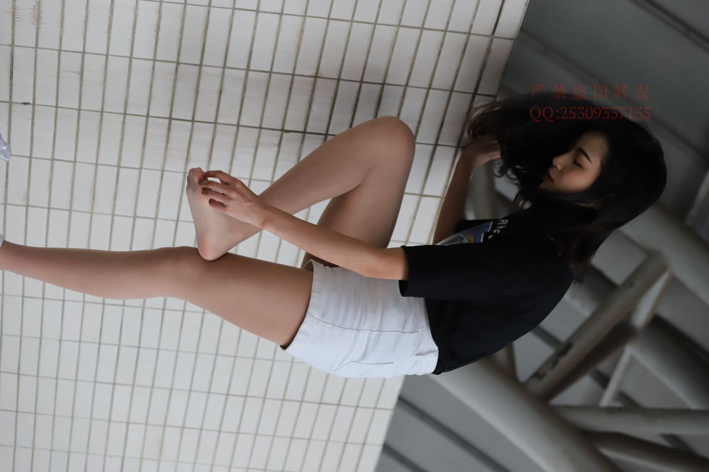 图片[26]-大西瓜爱牙膏-2018 7.8月活动 模特2（二） 贝壳头户外肉丝+船袜 (4)[97P] – 速更版-美库