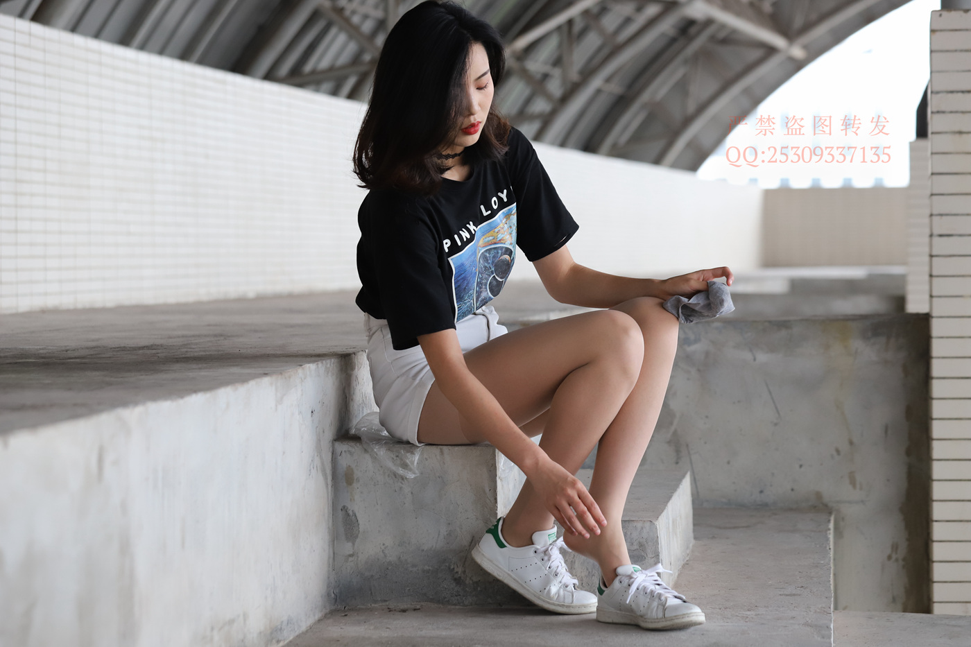 图片[65]-大西瓜爱牙膏-2018 7.8月活动 模特2（二） 贝壳头户外肉丝+船袜 (3)[150P] – 速更版-美库