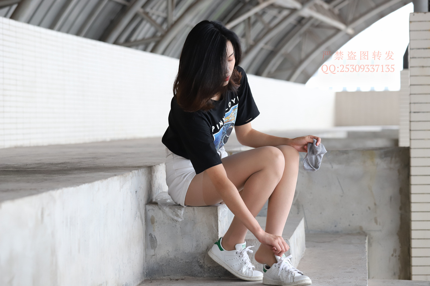 图片[66]-大西瓜爱牙膏-2018 7.8月活动 模特2（二） 贝壳头户外肉丝+船袜 (3)[150P] – 速更版-美库