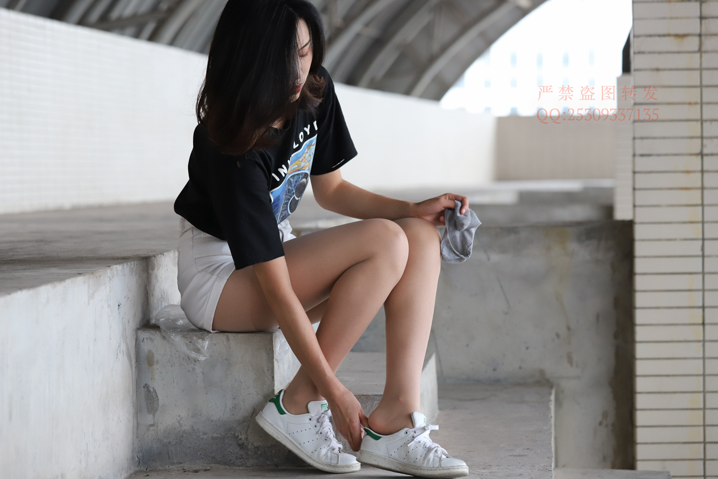 图片[69]-大西瓜爱牙膏-2018 7.8月活动 模特2（二） 贝壳头户外肉丝+船袜 (3)[150P] – 速更版-美库