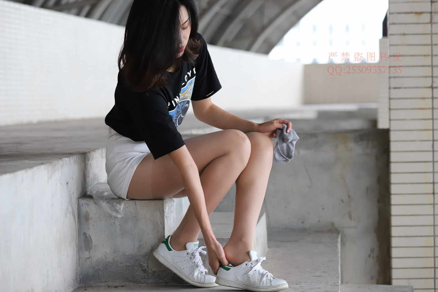 图片[68]-大西瓜爱牙膏-2018 7.8月活动 模特2（二） 贝壳头户外肉丝+船袜 (3)[150P] – 速更版-美库