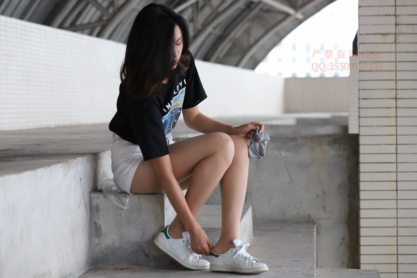 图片[70]-大西瓜爱牙膏-2018 7.8月活动 模特2（二） 贝壳头户外肉丝+船袜 (3)[150P] – 速更版-美库