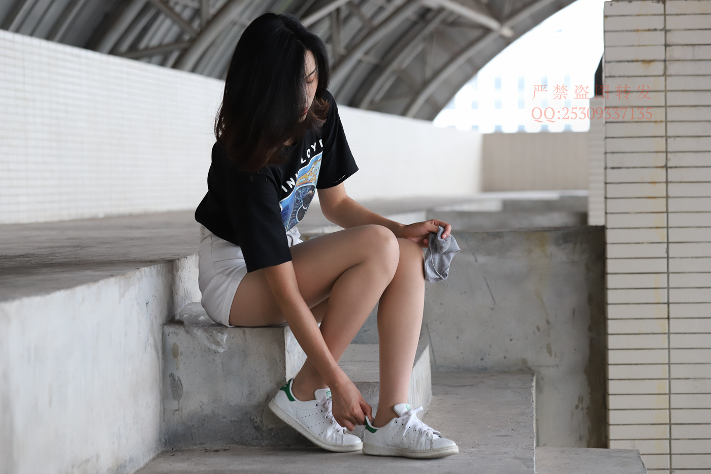 图片[71]-大西瓜爱牙膏-2018 7.8月活动 模特2（二） 贝壳头户外肉丝+船袜 (3)[150P] – 速更版-美库