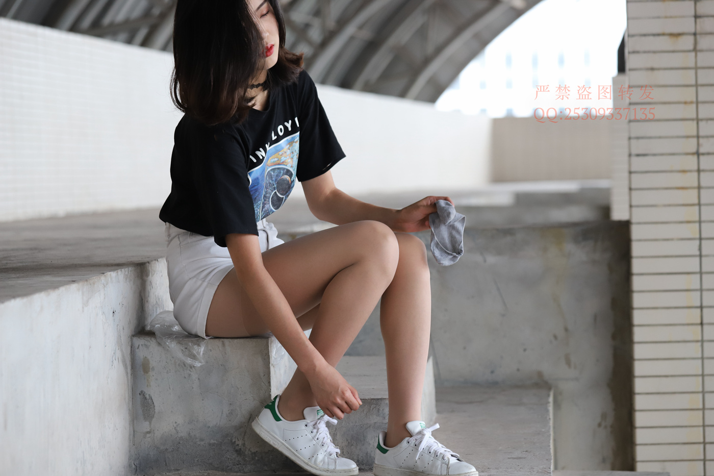 图片[72]-大西瓜爱牙膏-2018 7.8月活动 模特2（二） 贝壳头户外肉丝+船袜 (3)[150P] – 速更版-美库