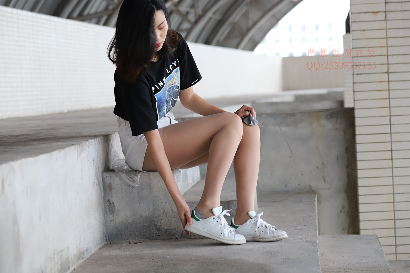 图片[74]-大西瓜爱牙膏-2018 7.8月活动 模特2（二） 贝壳头户外肉丝+船袜 (3)[150P] – 速更版-美库