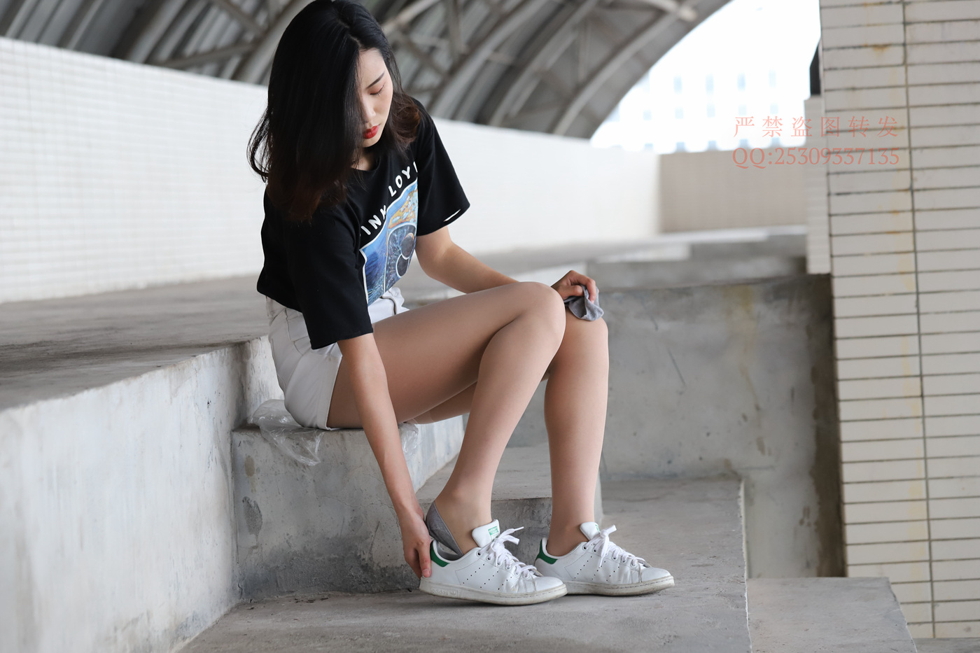 图片[75]-大西瓜爱牙膏-2018 7.8月活动 模特2（二） 贝壳头户外肉丝+船袜 (3)[150P] – 速更版-美库